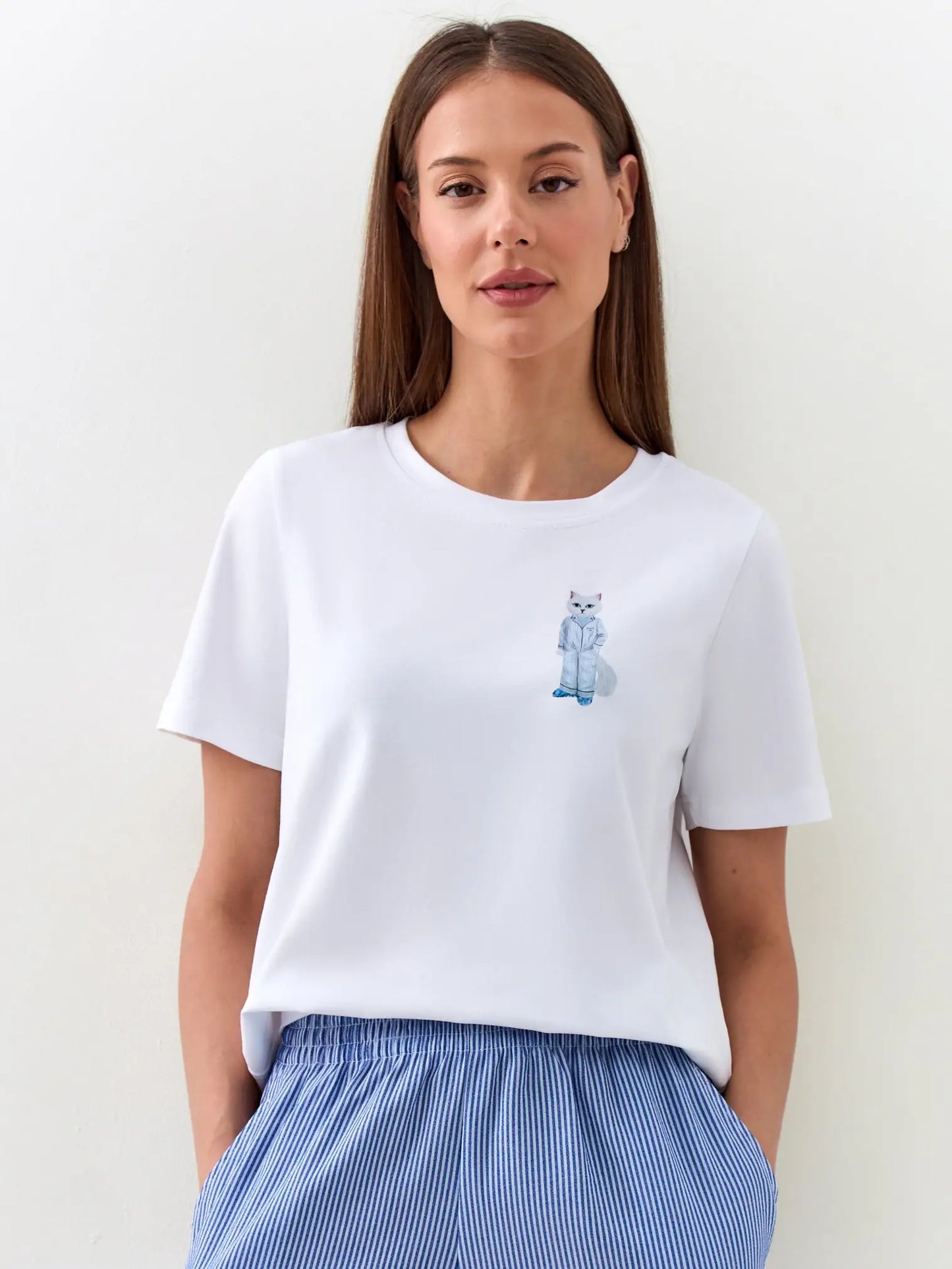 Blue Pajamas Catsleep | Loungewear For Cat Lovers | Cat e Lolette