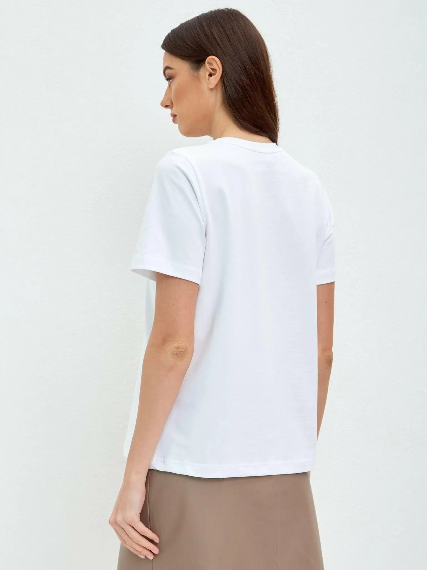 White T-shirt Rider Cat | T-shirt For Cat Lovers | Cat e Lolette