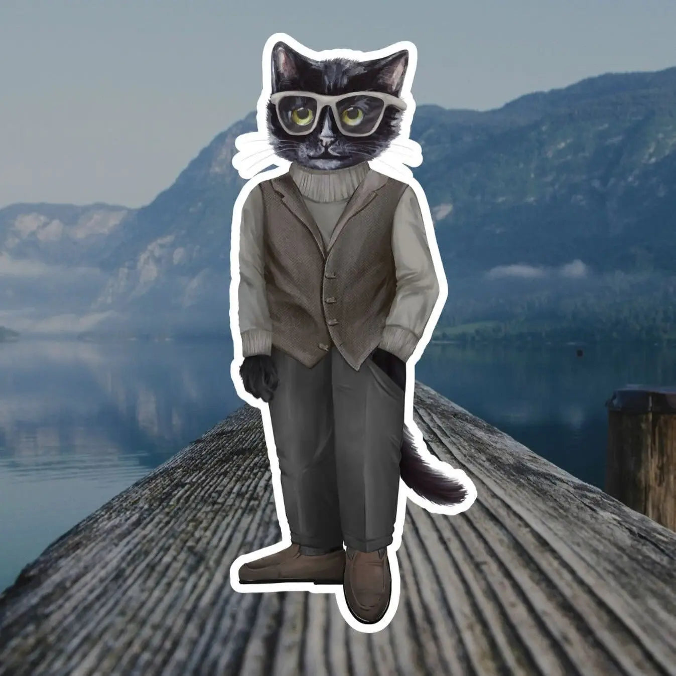 Minimalist Cat | Cat e Lolette