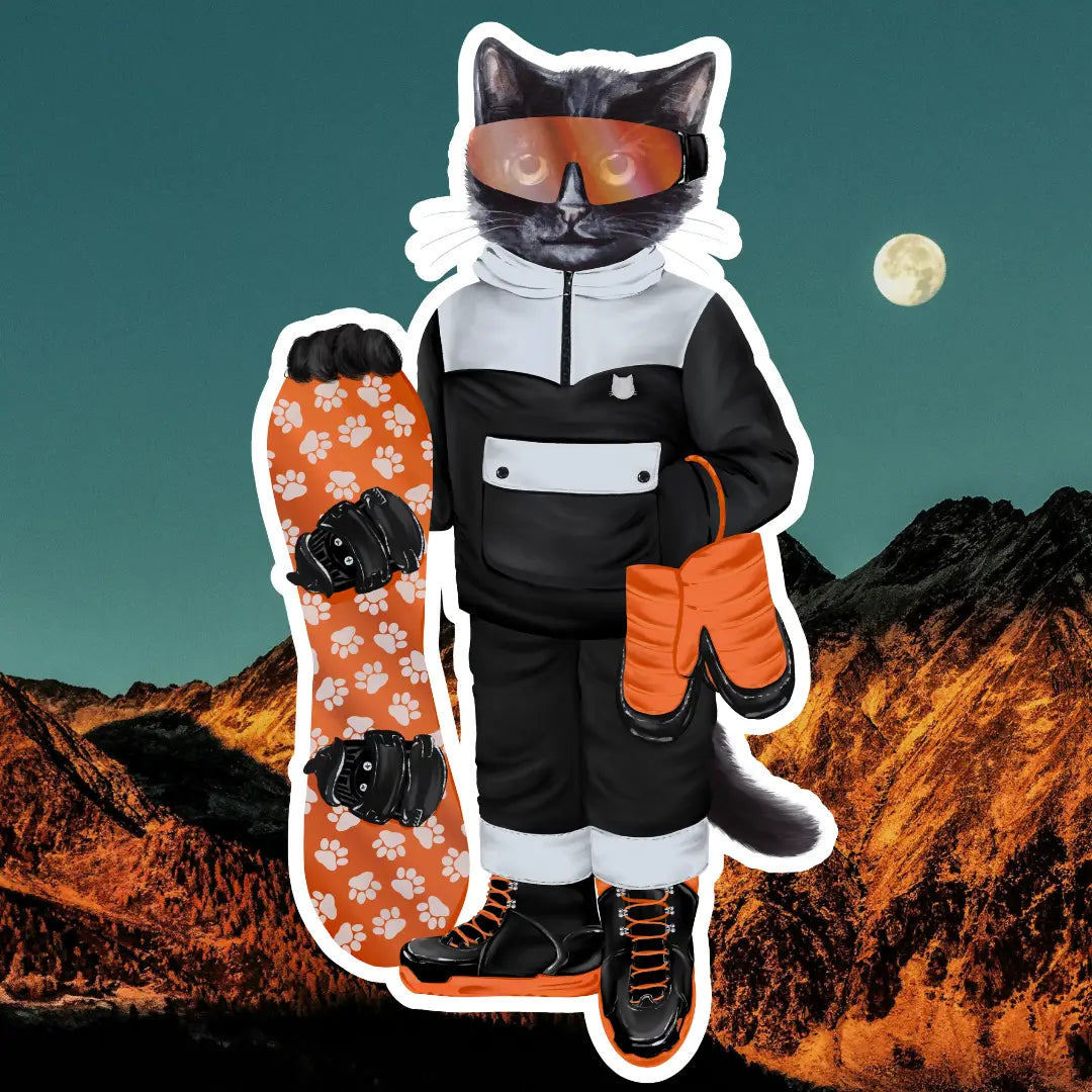 Snowboard Cat | Cat e Lolette