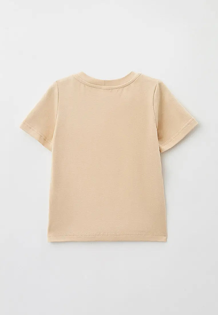 Beige T-shirt School Cat | T-shirt For Cat Lovers | Cat e Lolette