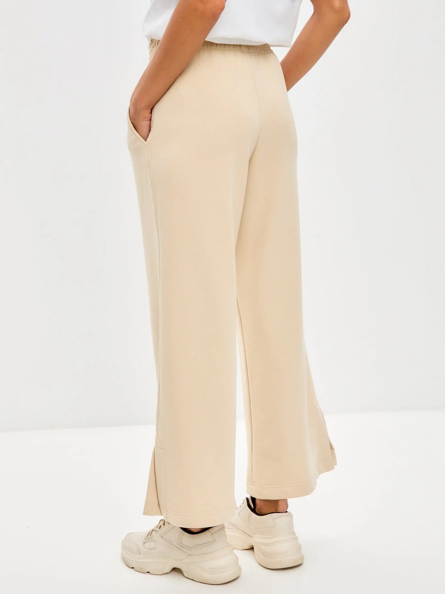 Beige Women’s Culottes | Bottom For Cat Lovers | Cat e Lolette