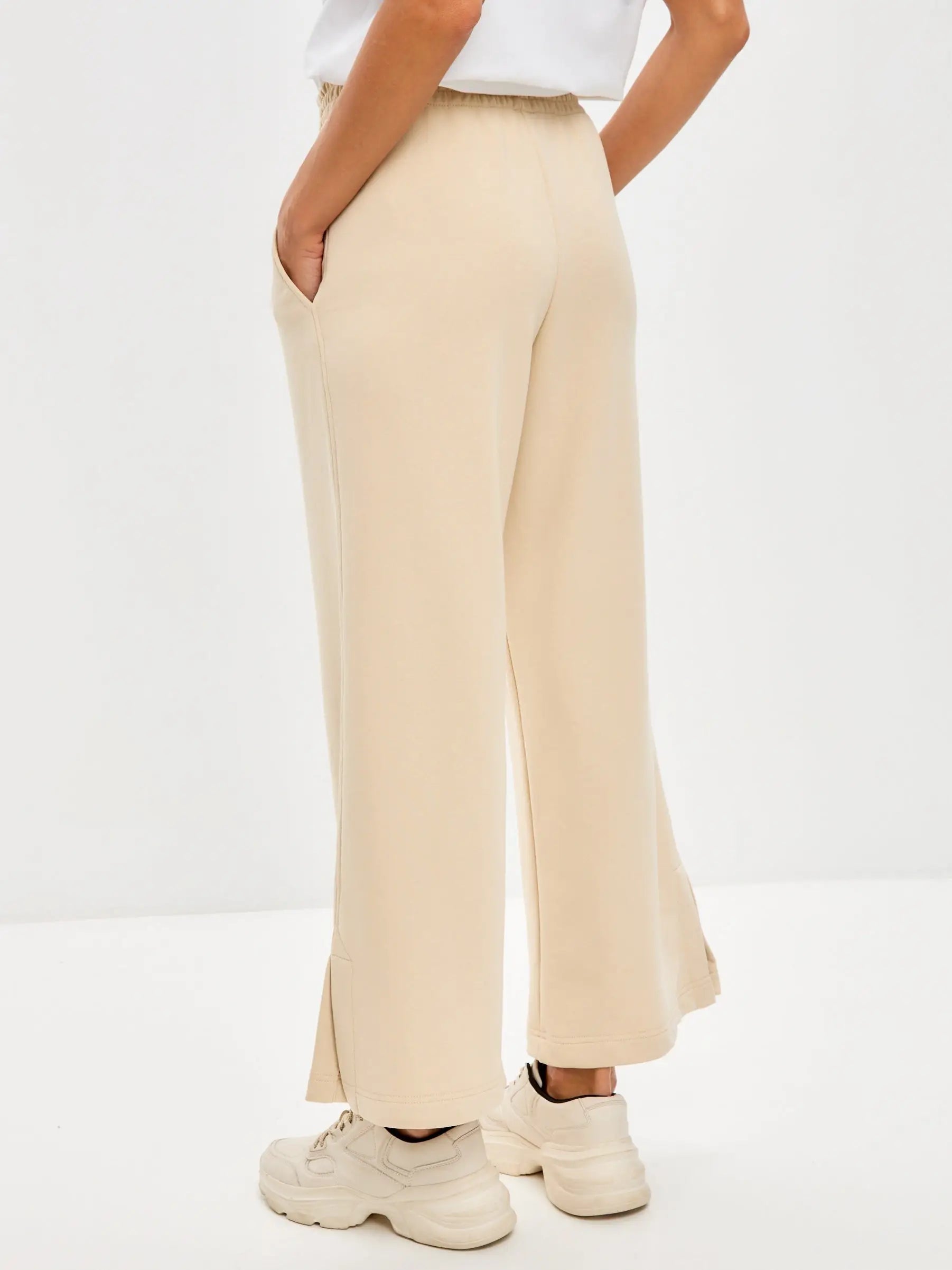 Beige Women’s Culottes | Bottom For Cat Lovers | Cat e Lolette