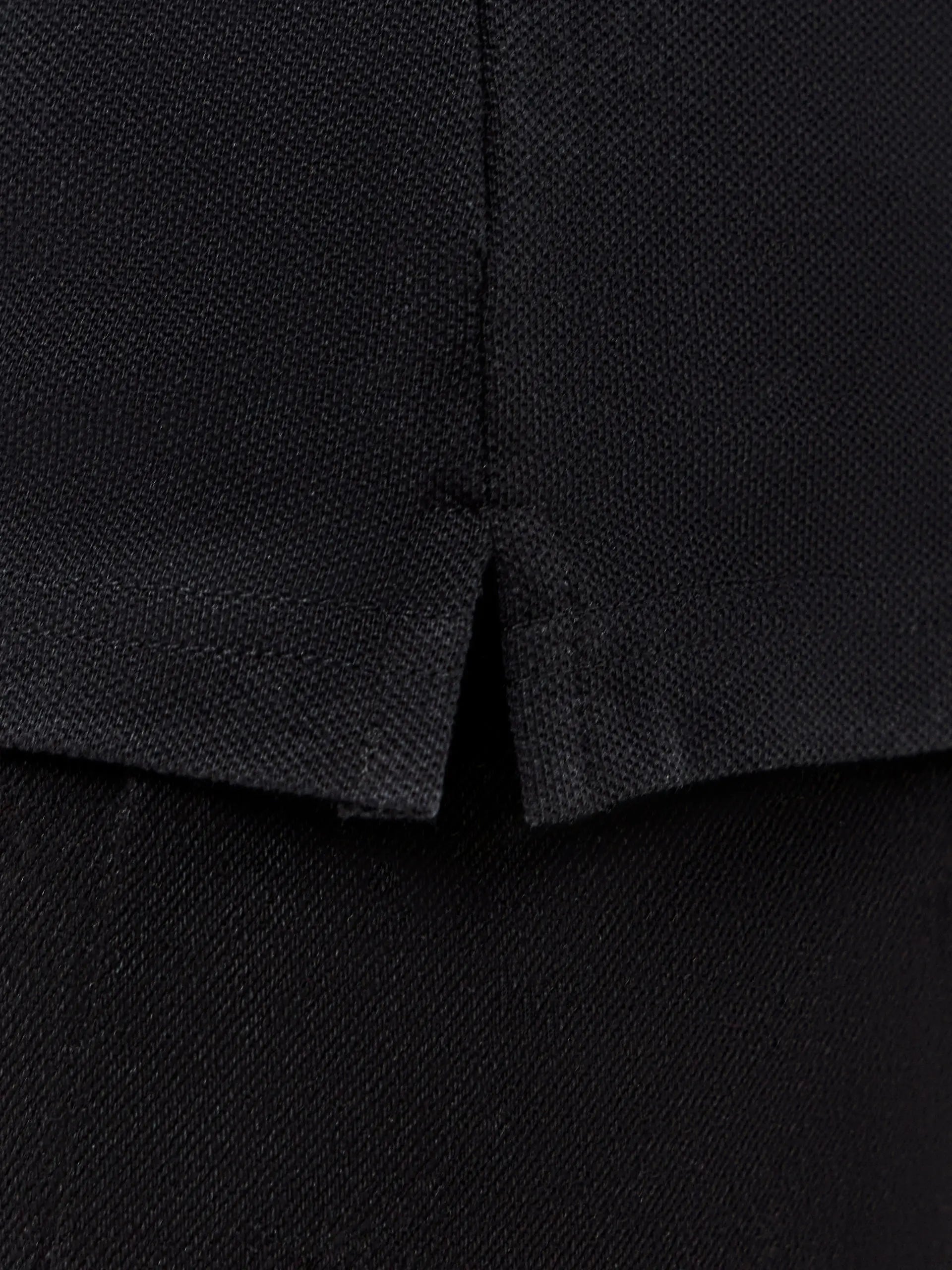 Black Polo T-shirt Cat | Polo t-shirt & dress For Cat Lovers | Cat e