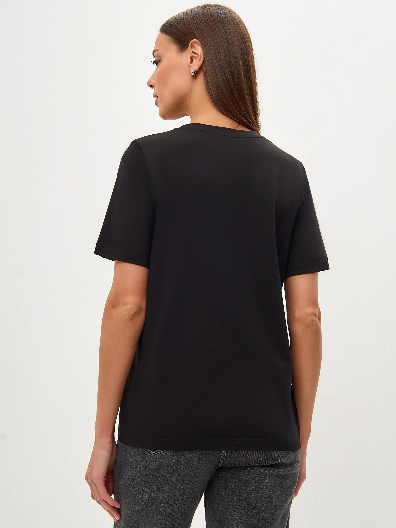 Black T-shirt Rocker Cat | T-shirt For Cat Lovers | Cat e Lolette
