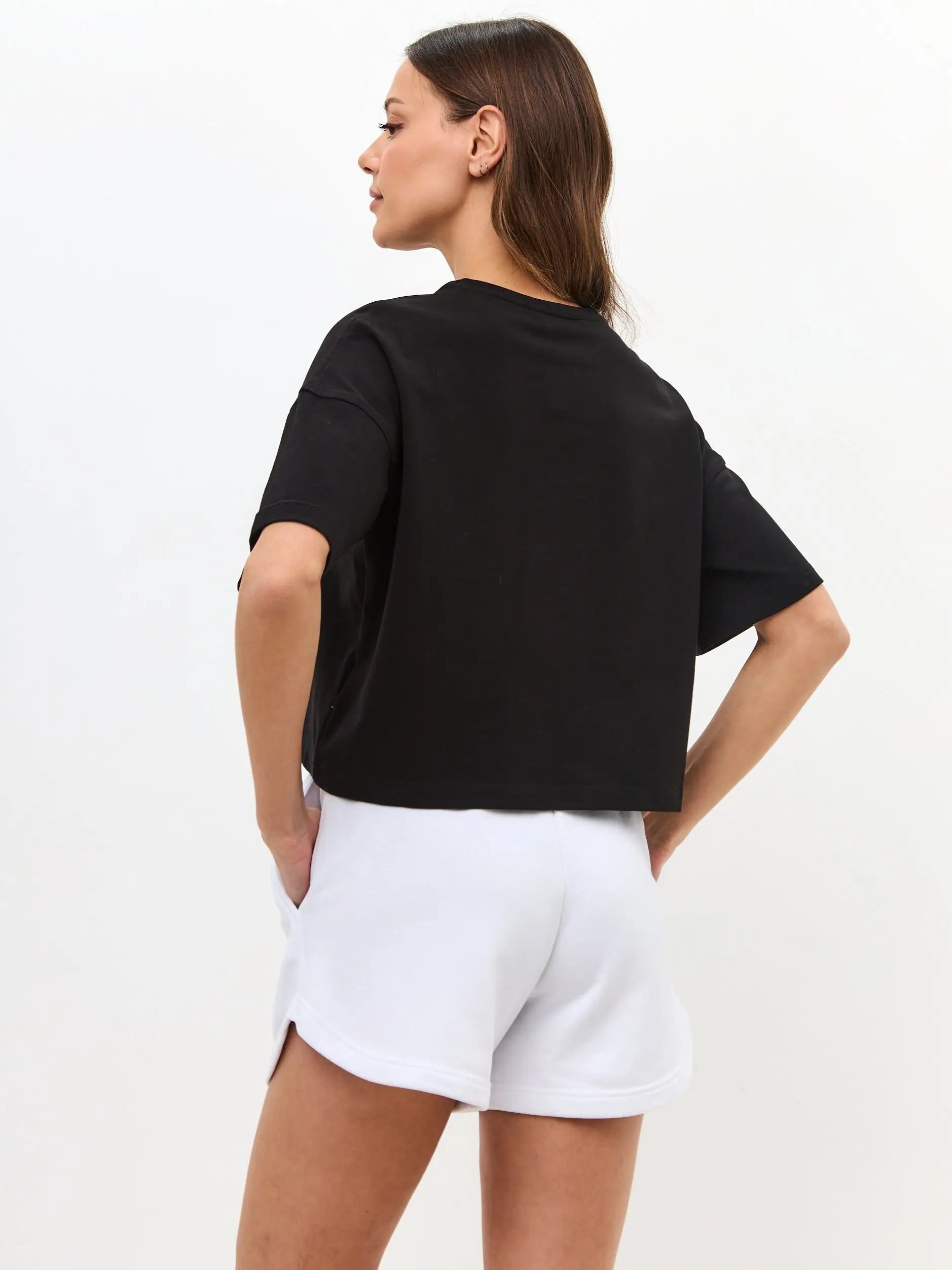 Black T-shirt Spa Cat | Loungewear For Cat Lovers | Cat e Lolette