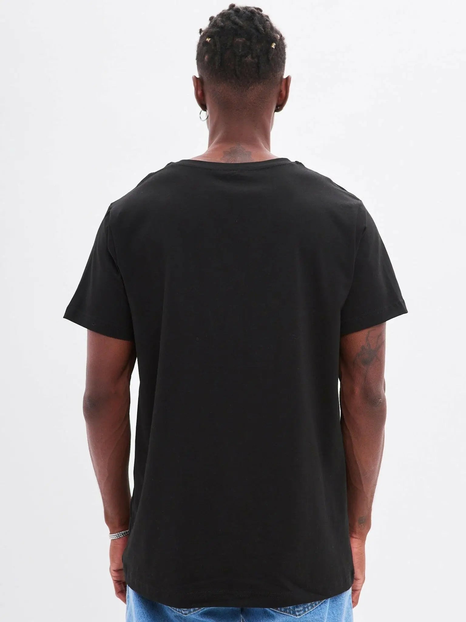 Black T-shirt Sport Casual Cat | T-shirt For Cat Lovers | Cat e