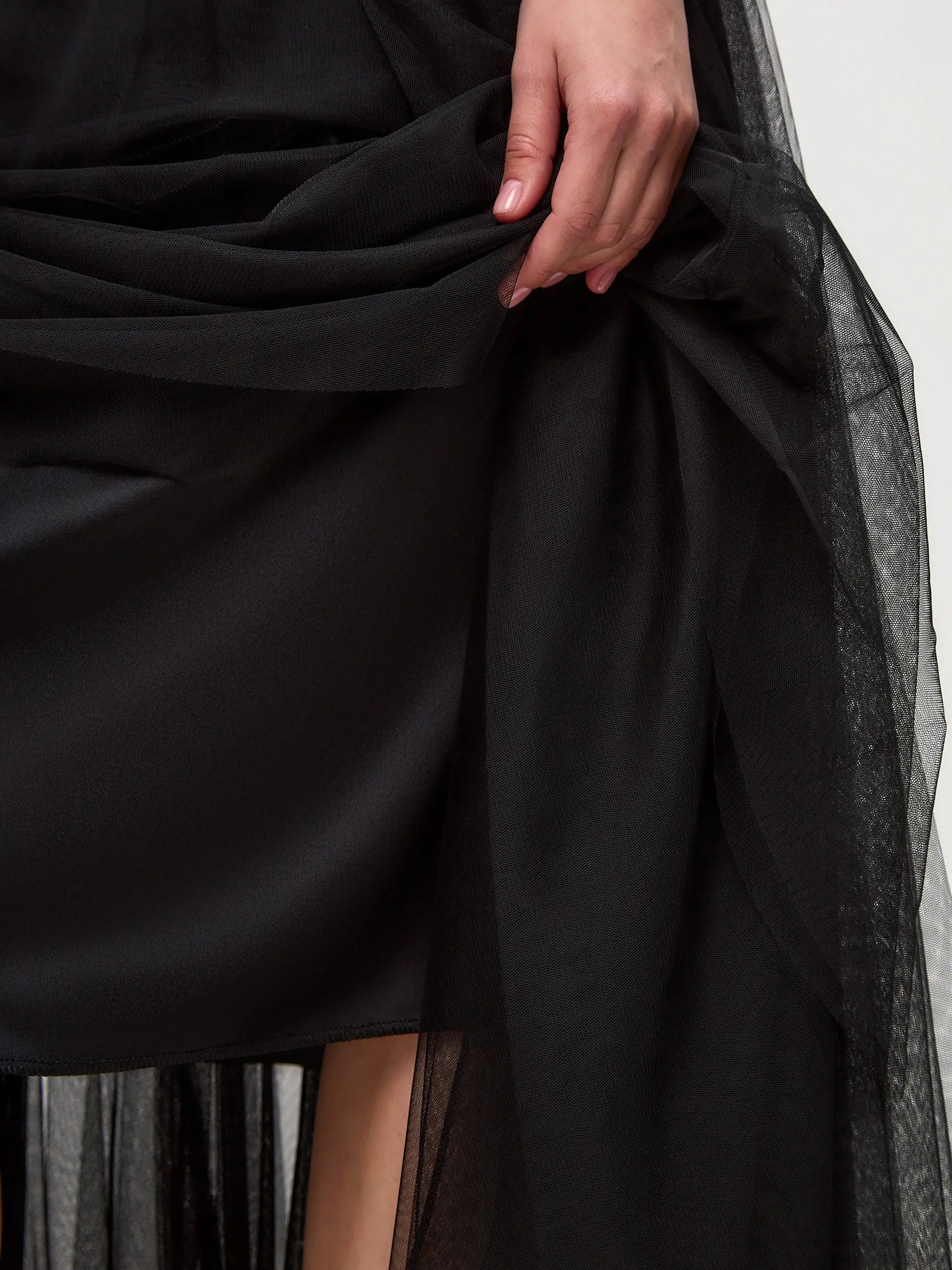 Black Tulle Skirt Rocky | Bottom For Cat Lovers | Cat e Lolette