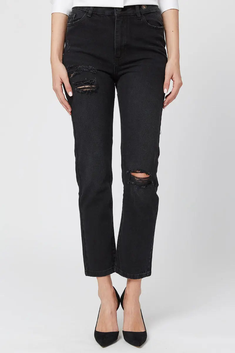 Black Women’s Jeans | Bottom For Cat Lovers | Cat e Lolette