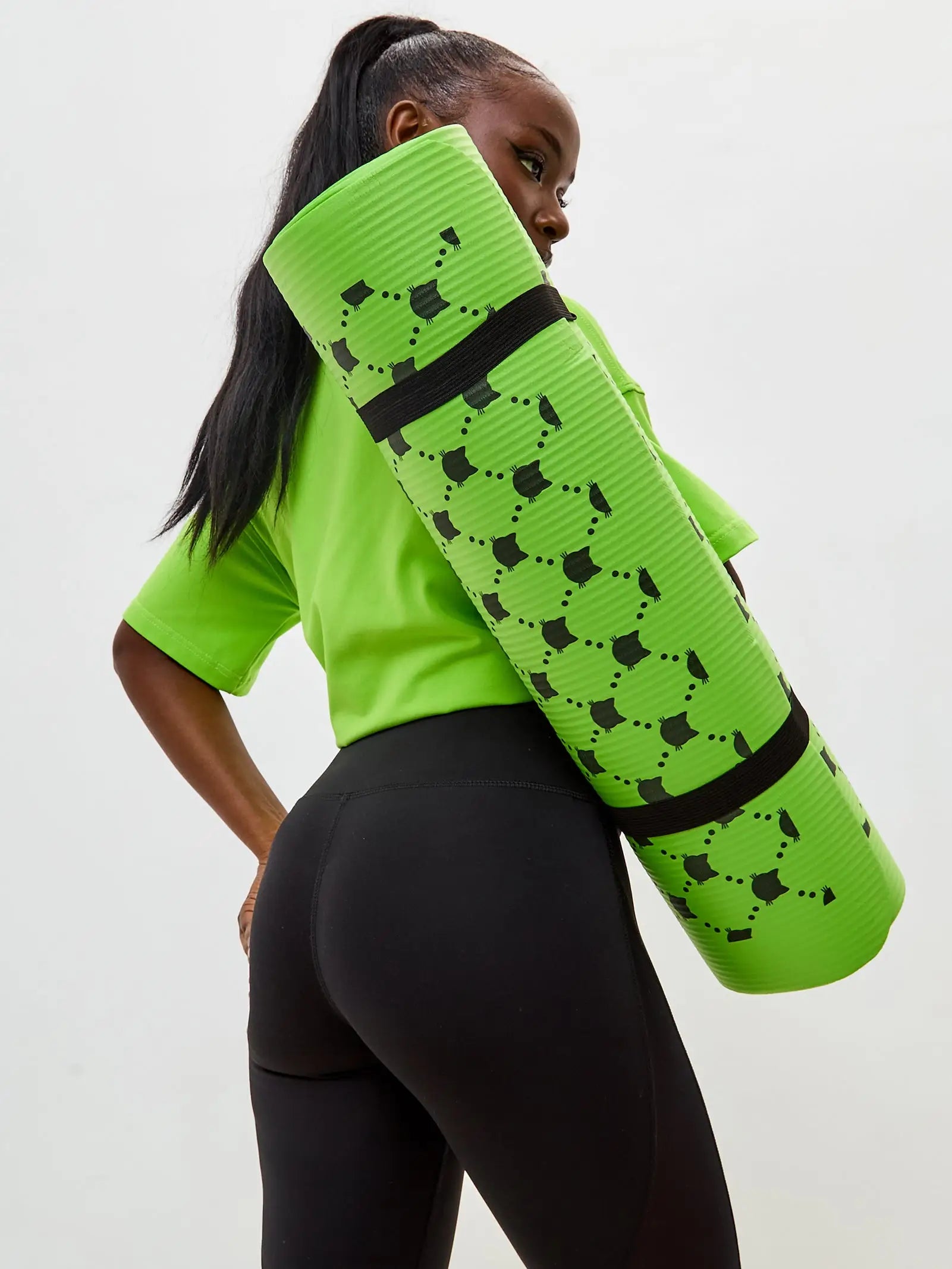 Black Women’s Leggings | Bottom For Cat Lovers | Cat e Lolette