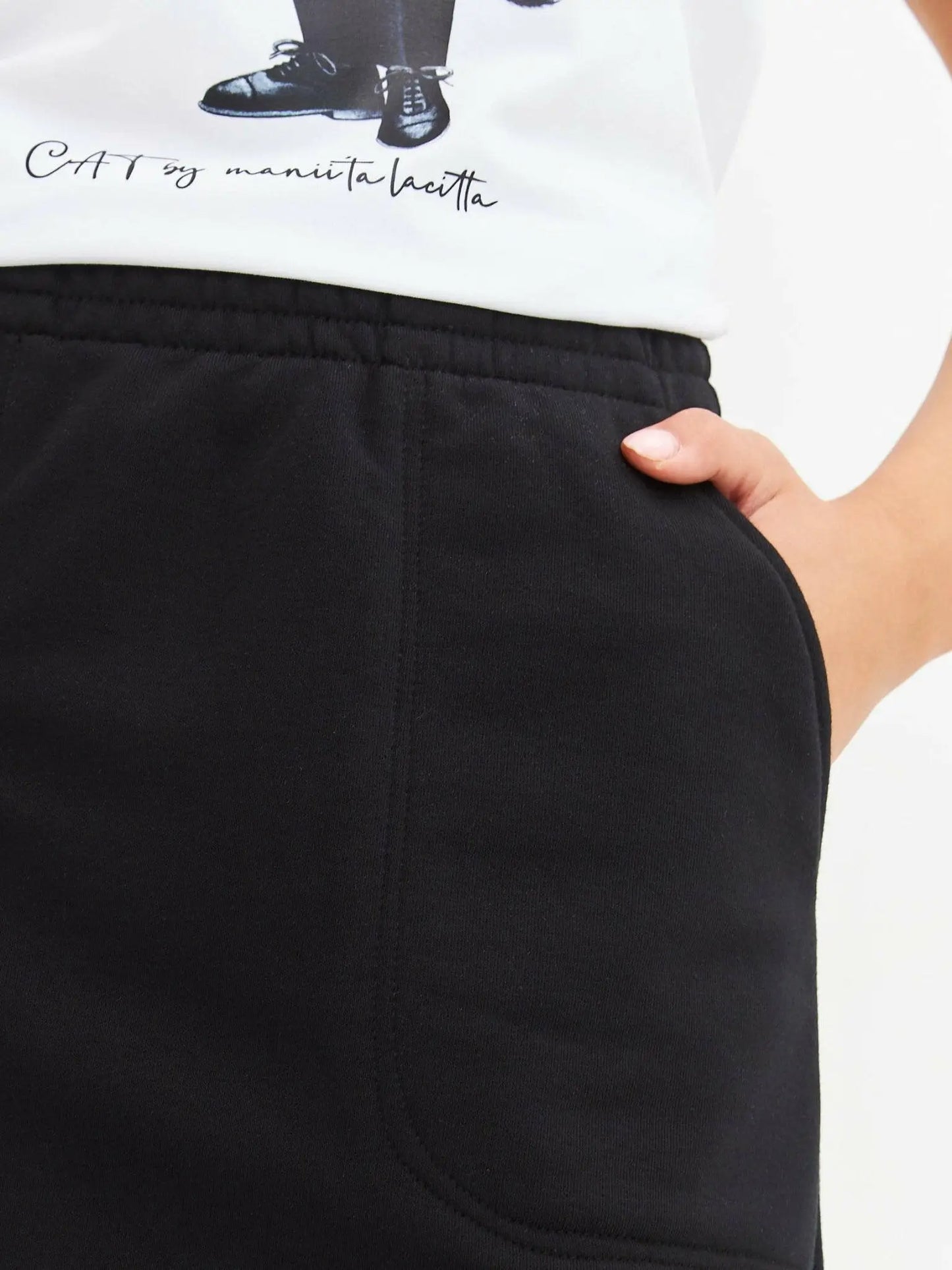 Black Women’s Skirt Mini | Bottom For Cat Lovers | Cat e Lolette