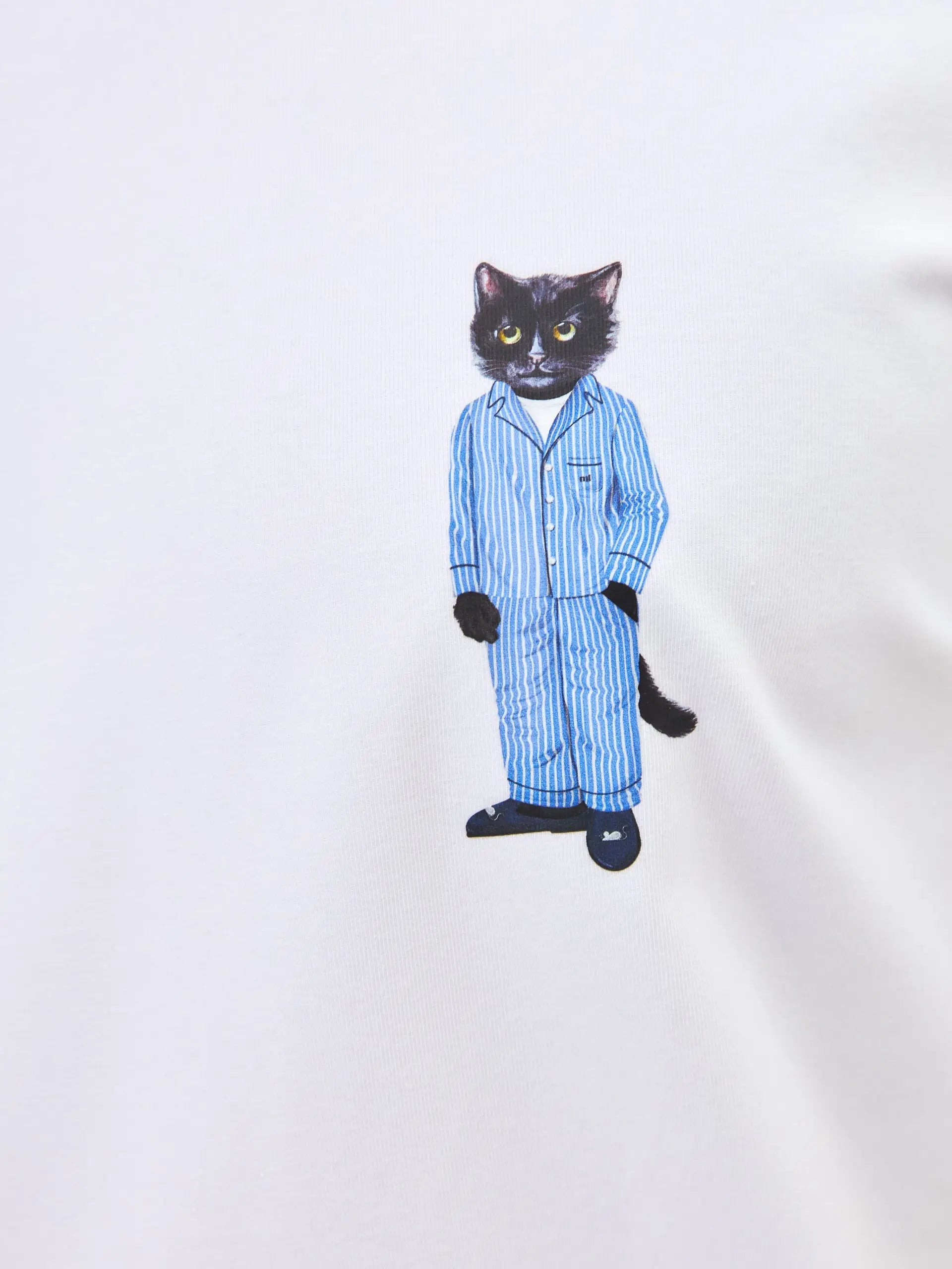 Blue Pajamas Catsleepm | Loungewear For Cat Lovers | Cat e Lolette