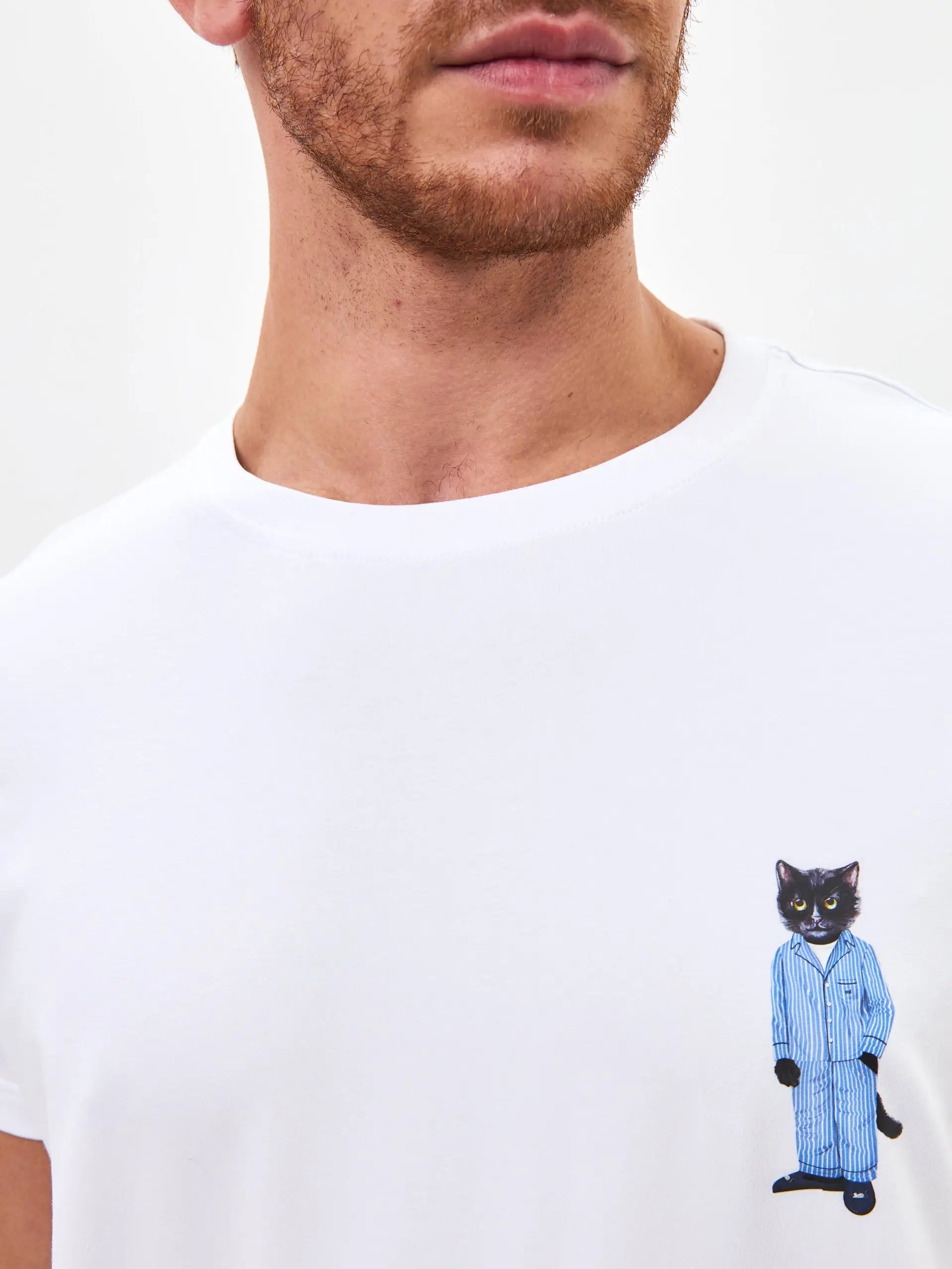 Blue Pajamas Catsleepm | Loungewear For Cat Lovers | Cat e Lolette