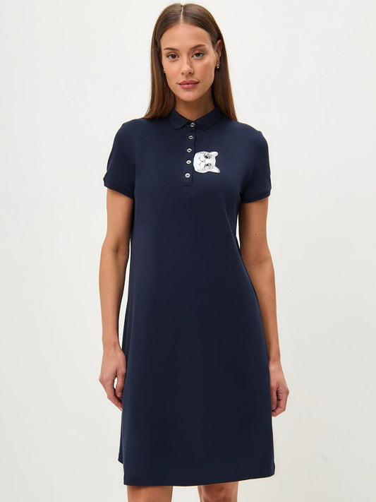 Blue Polo Dress Cat | Polo t-shirt & dress For Cat Lovers | Cat e