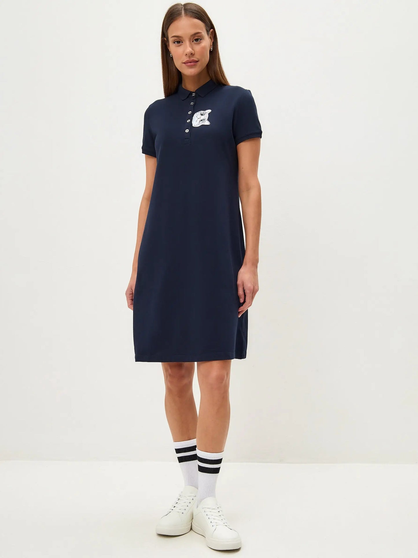 Blue Polo Dress Cat | Polo t-shirt & dress For Cat Lovers | Cat e