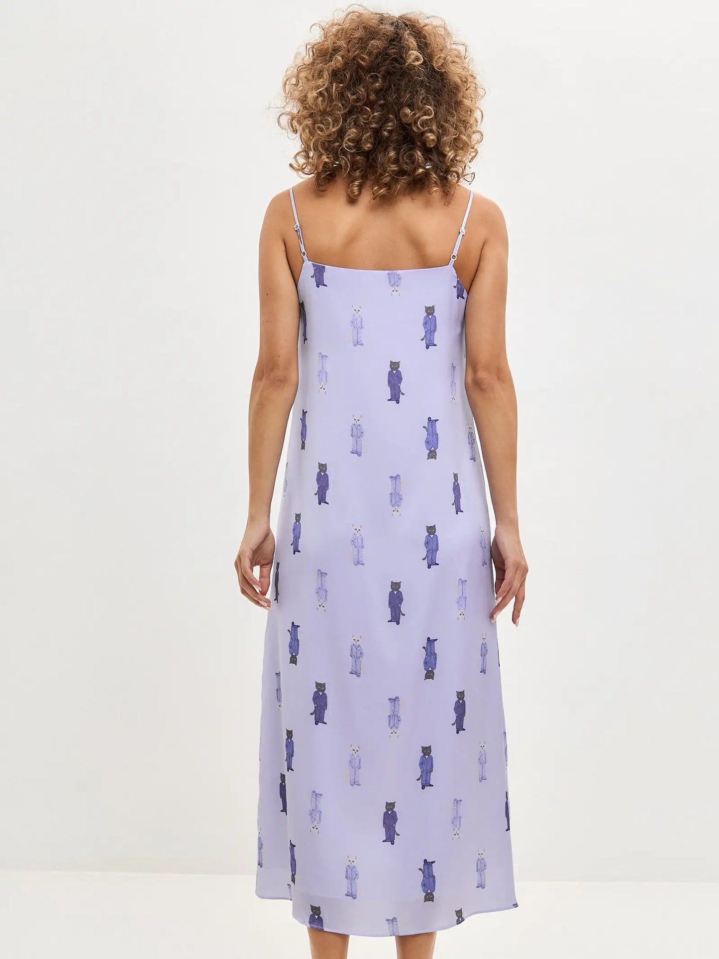 Blue Silk Loungewear | Loungewear For Cat Lovers | Cat e Lolette