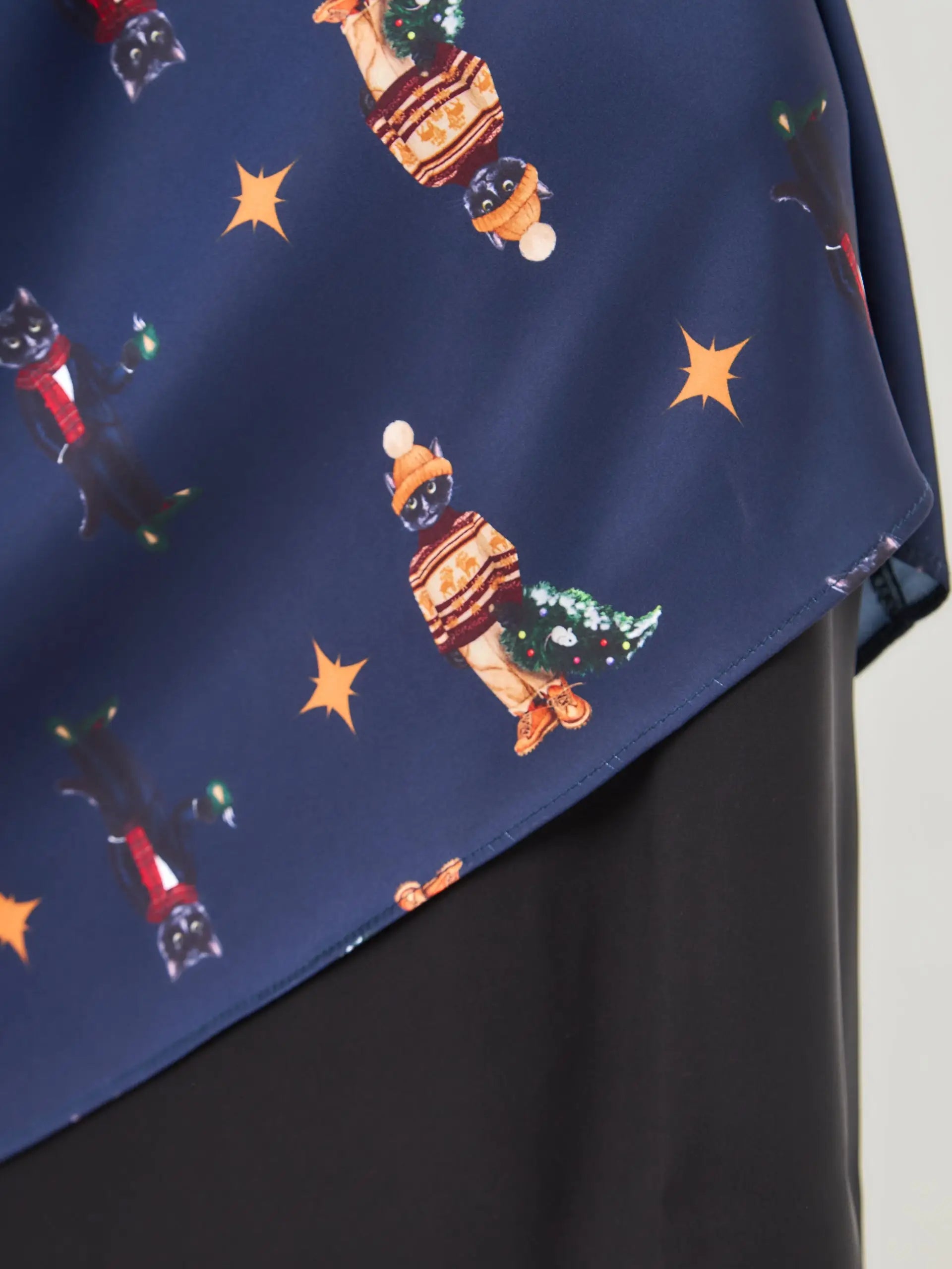 Blue Silk Loungewear | Loungewear For Cat Lovers | Cat e Lolette