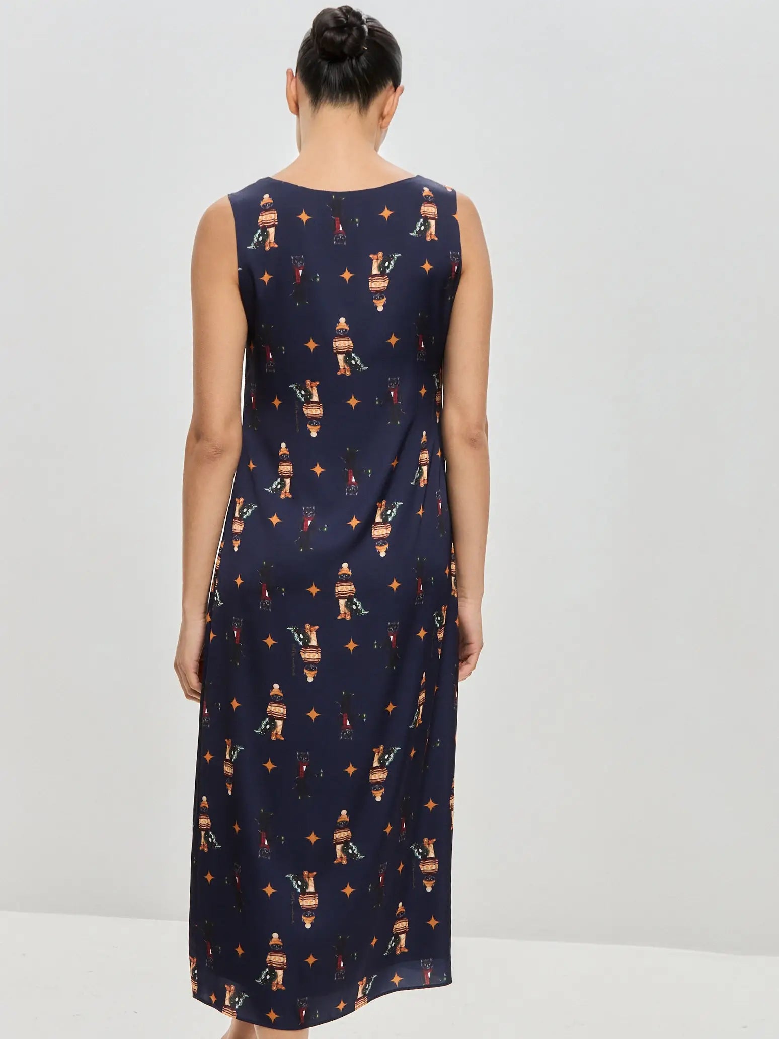 Blue Silk Loungewear | Loungewear For Cat Lovers | Cat e Lolette