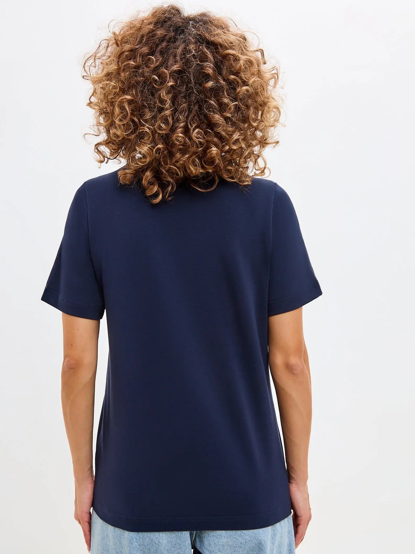 Blue T-shirt Coffee Cat | T-shirt For Cat Lovers | Cat e Lolette