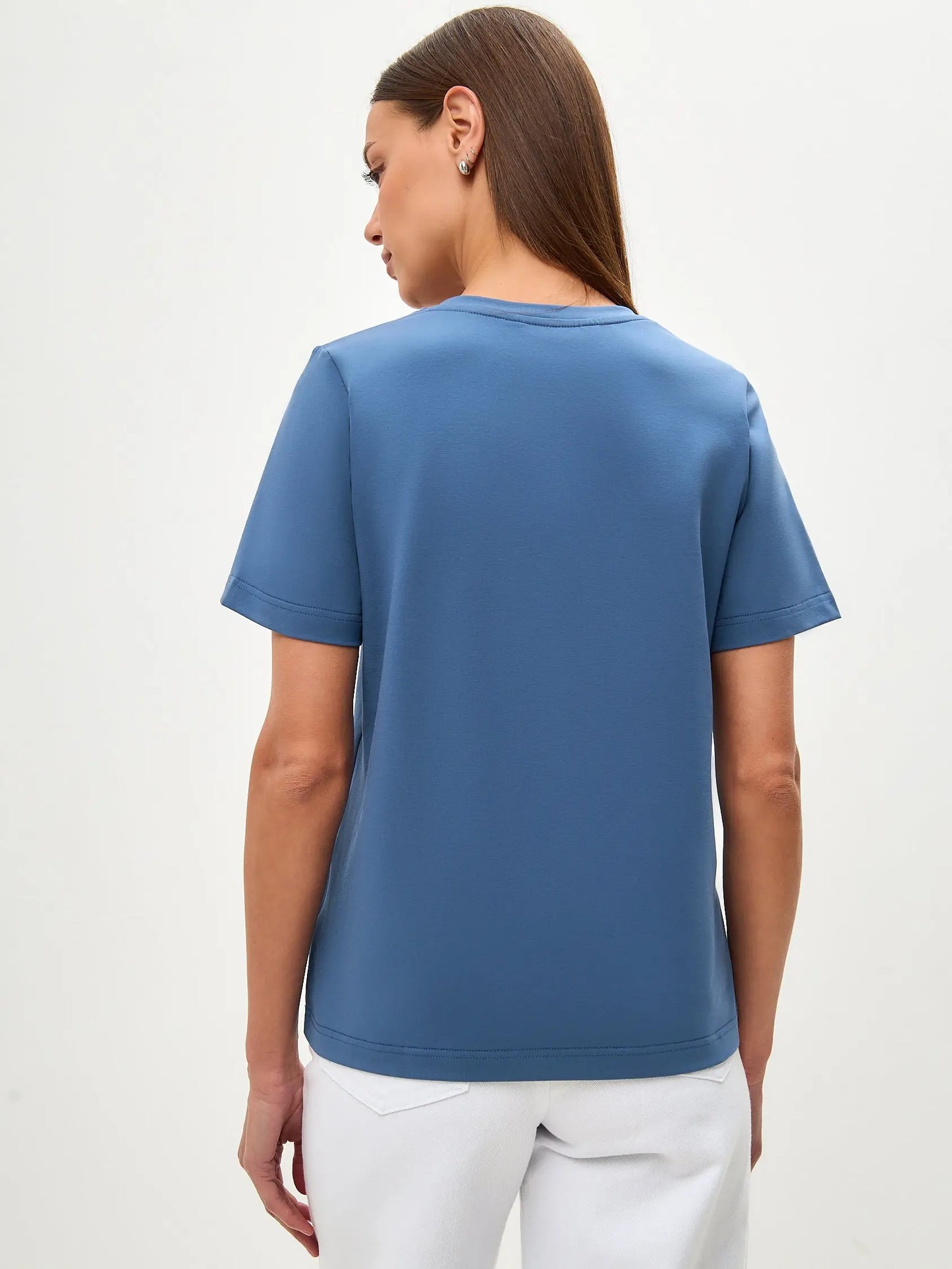 Blue T-shirt Coffee Cat | T-shirt For Cat Lovers | Cat e Lolette