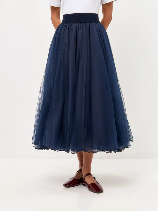 Blue Tulle Skirt Princess | Bottom For Cat Lovers | Cat e Lolette