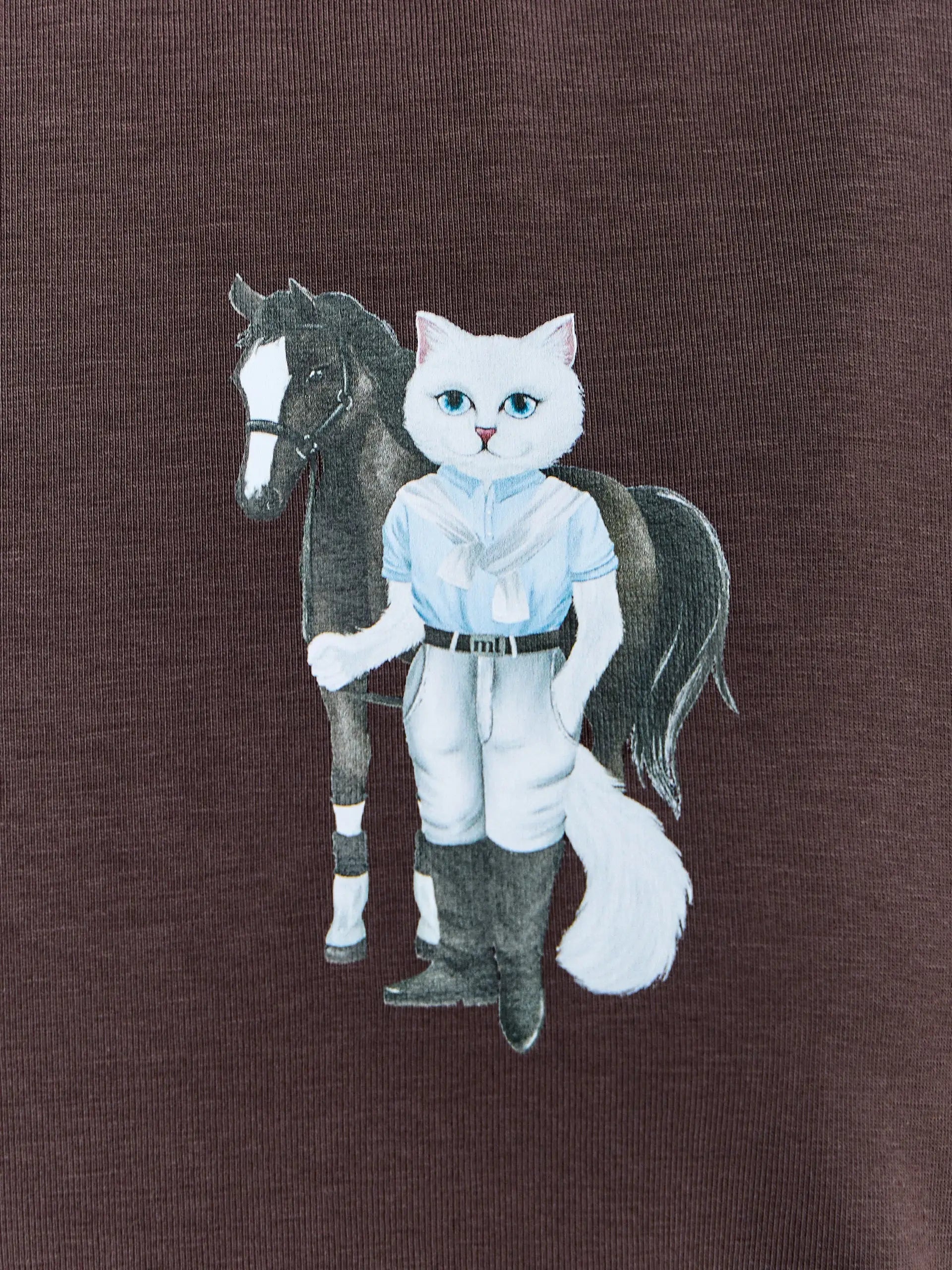 Brown Dress Rider Cat | Dress For Cat Lovers | Cat e Lolette