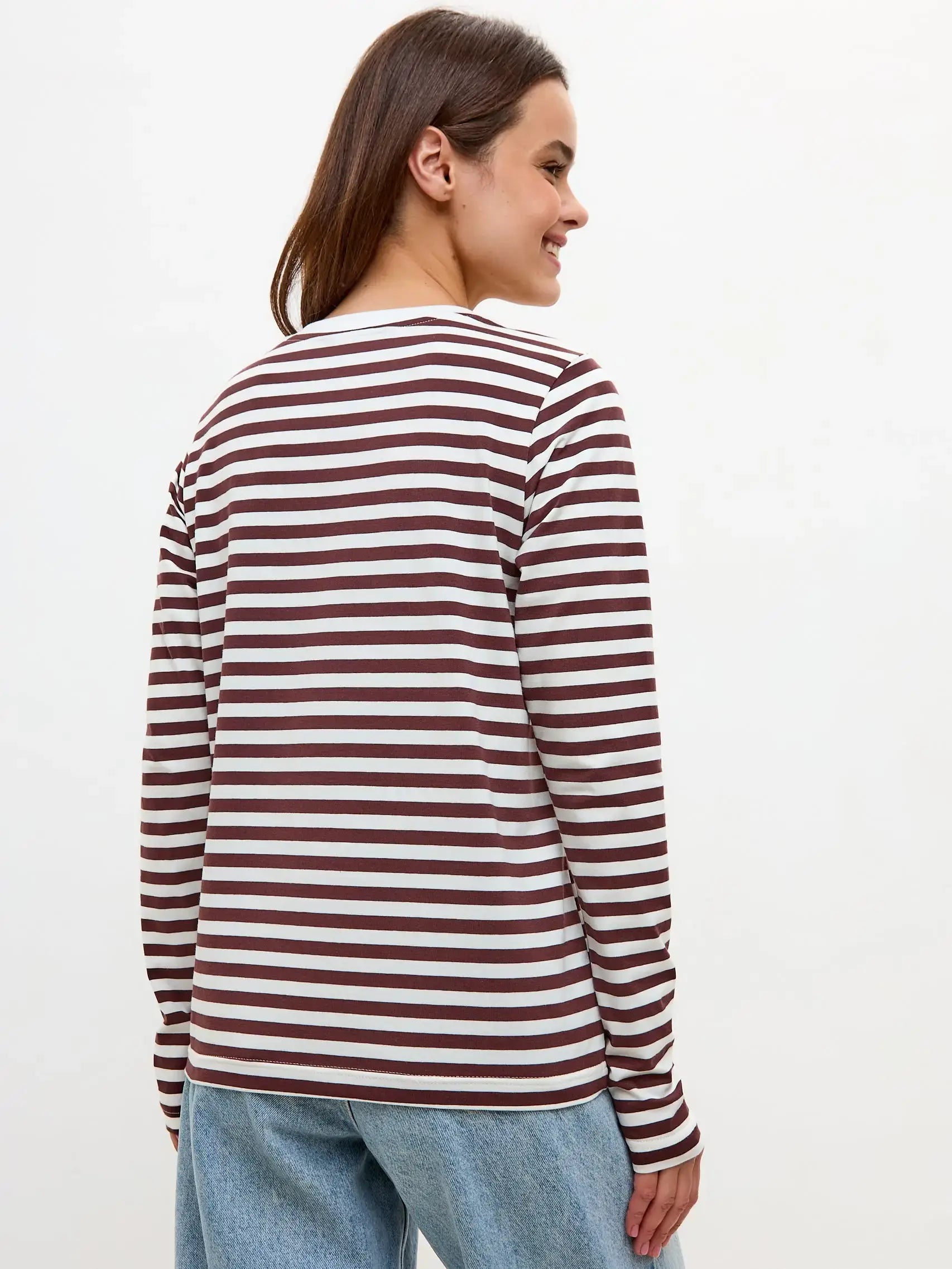 Brown Longsleeve Trench Coat Cat | Shirt & Striped shirt For Cat
