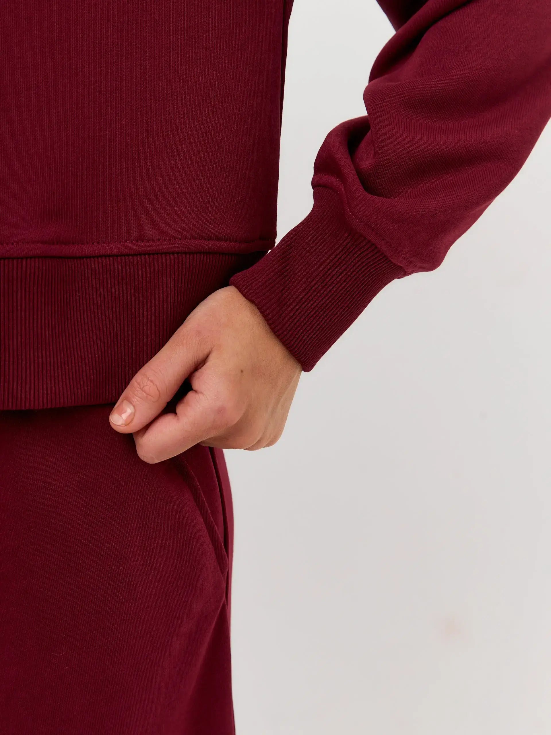 Burgundy Sweatshirt Country Cat | Hoodie & sweatshirt For Cat Lovers
