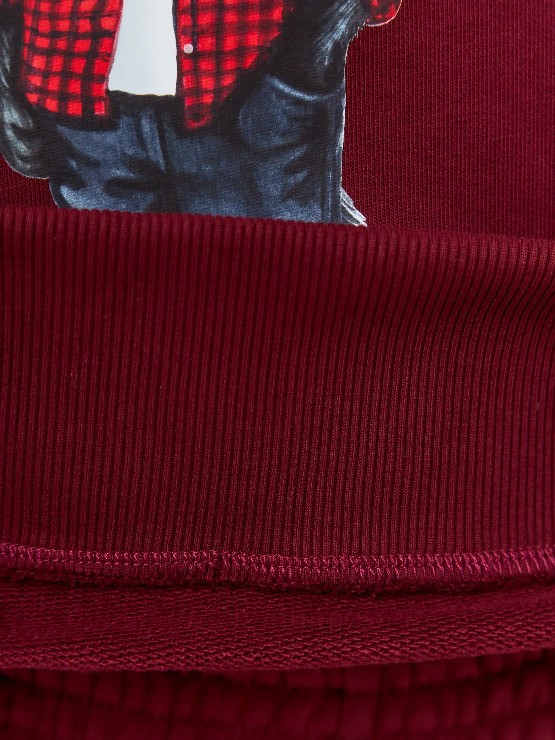 Burgundy Sweatshirt Country Cat | Hoodie & sweatshirt For Cat Lovers