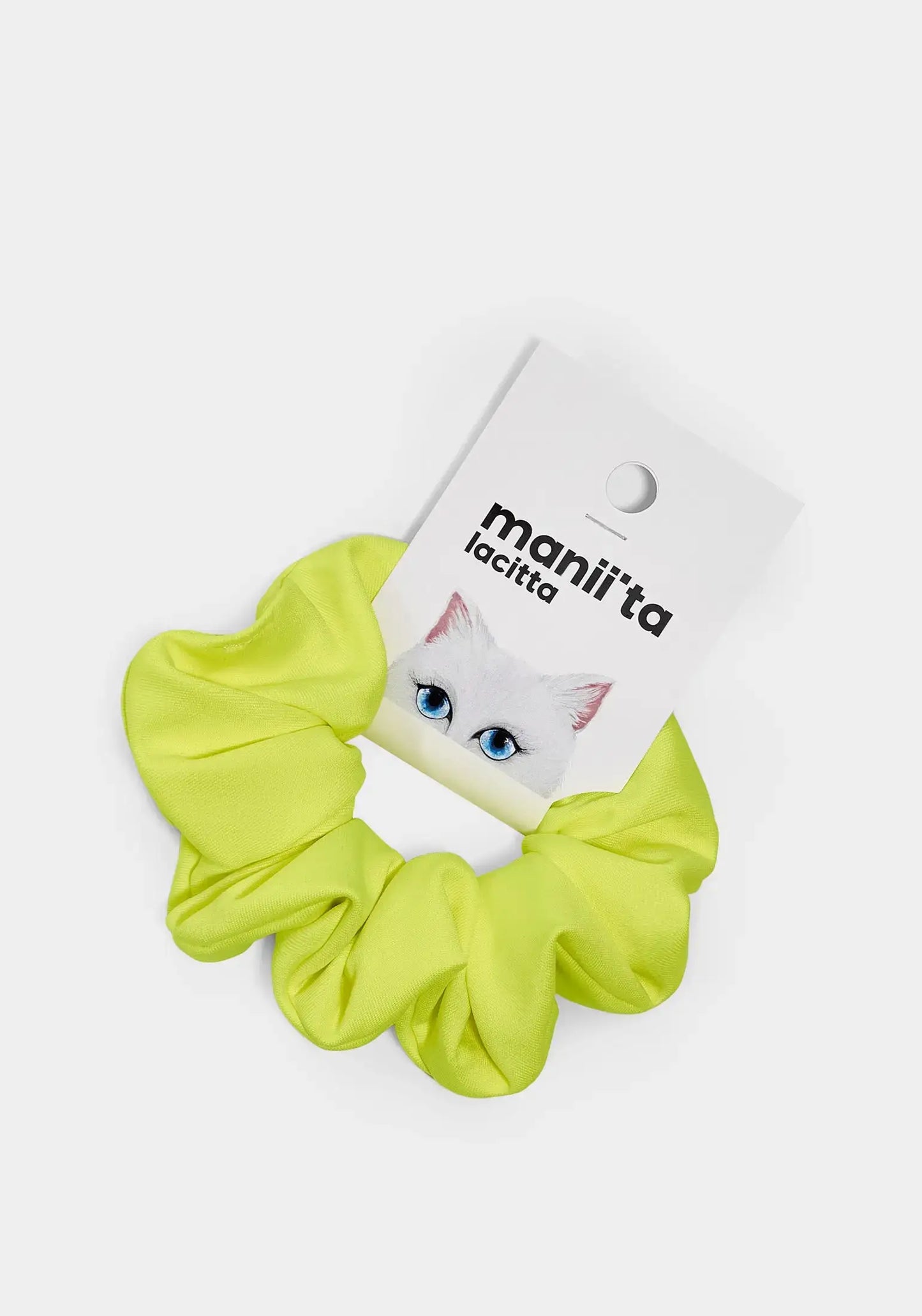 Green Sport Scrunchy | For Cat Lovers | Cat e Lolette