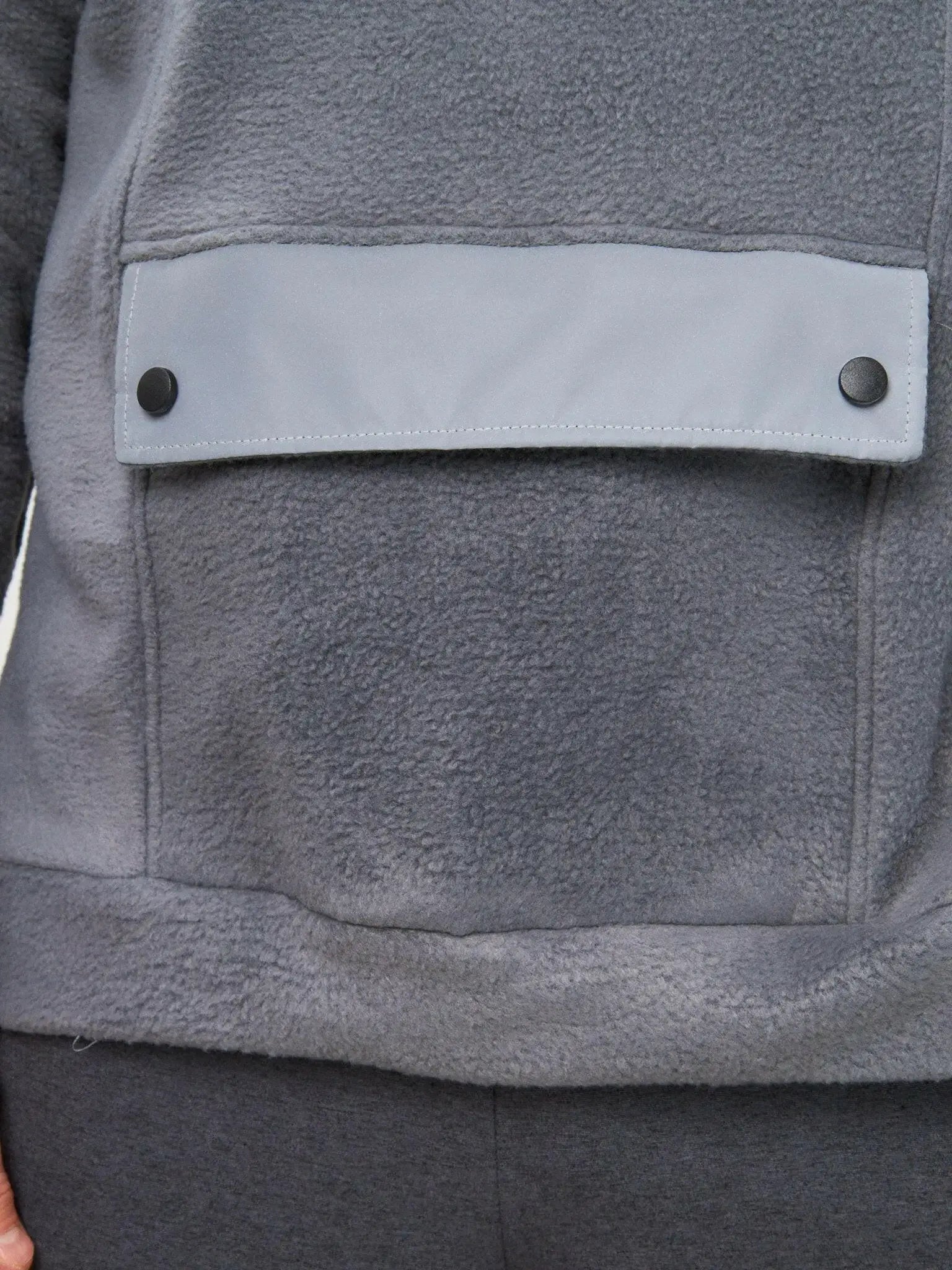 Grey Fleece Hoodie | Fleece (recycled) For Cat Lovers | Cat e Lolette
