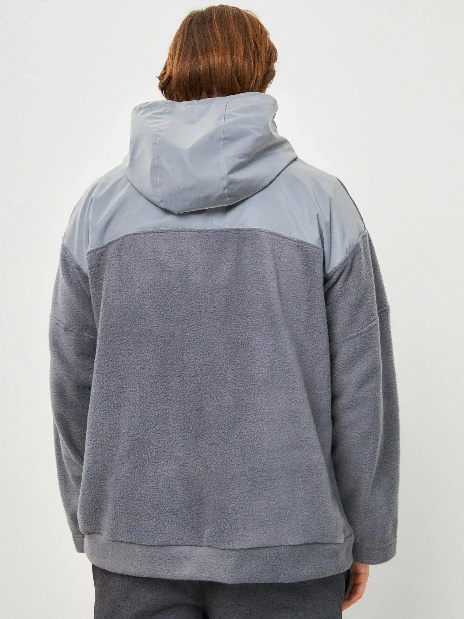 Grey Fleece Hoodie | Fleece (recycled) For Cat Lovers | Cat e Lolette