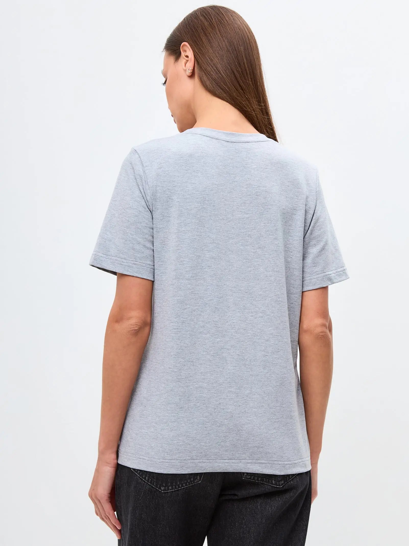 Grey T-shirt Rocker Cat | T-shirt For Cat Lovers | Cat e Lolette