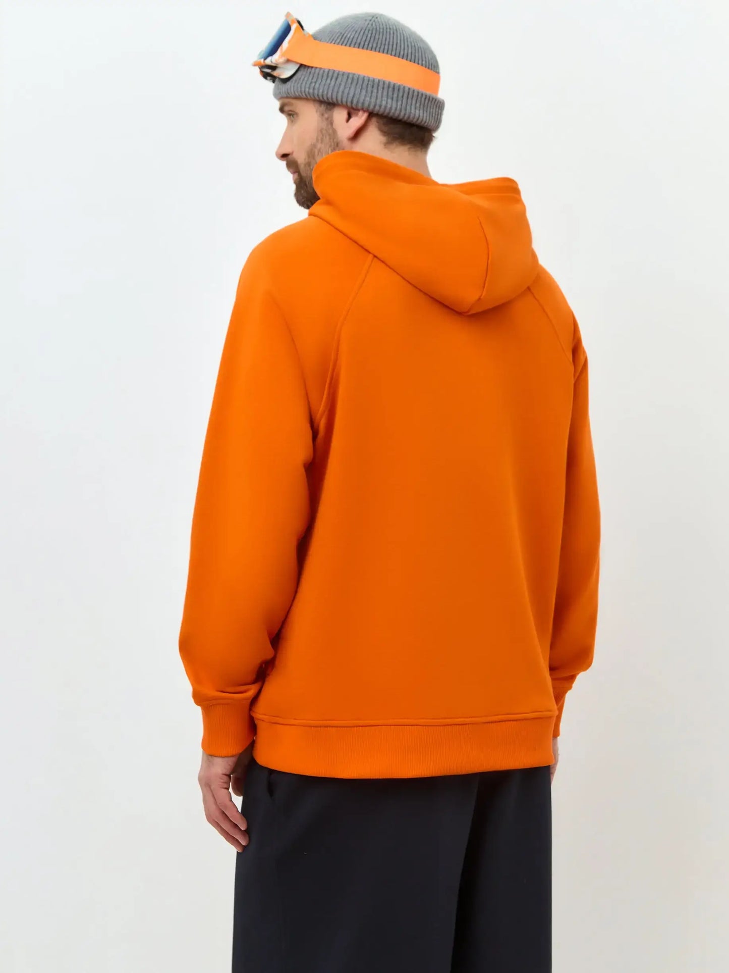 Orange Hoodie Snowboard Cat | Hoodie & sweatshirt For Cat Lovers