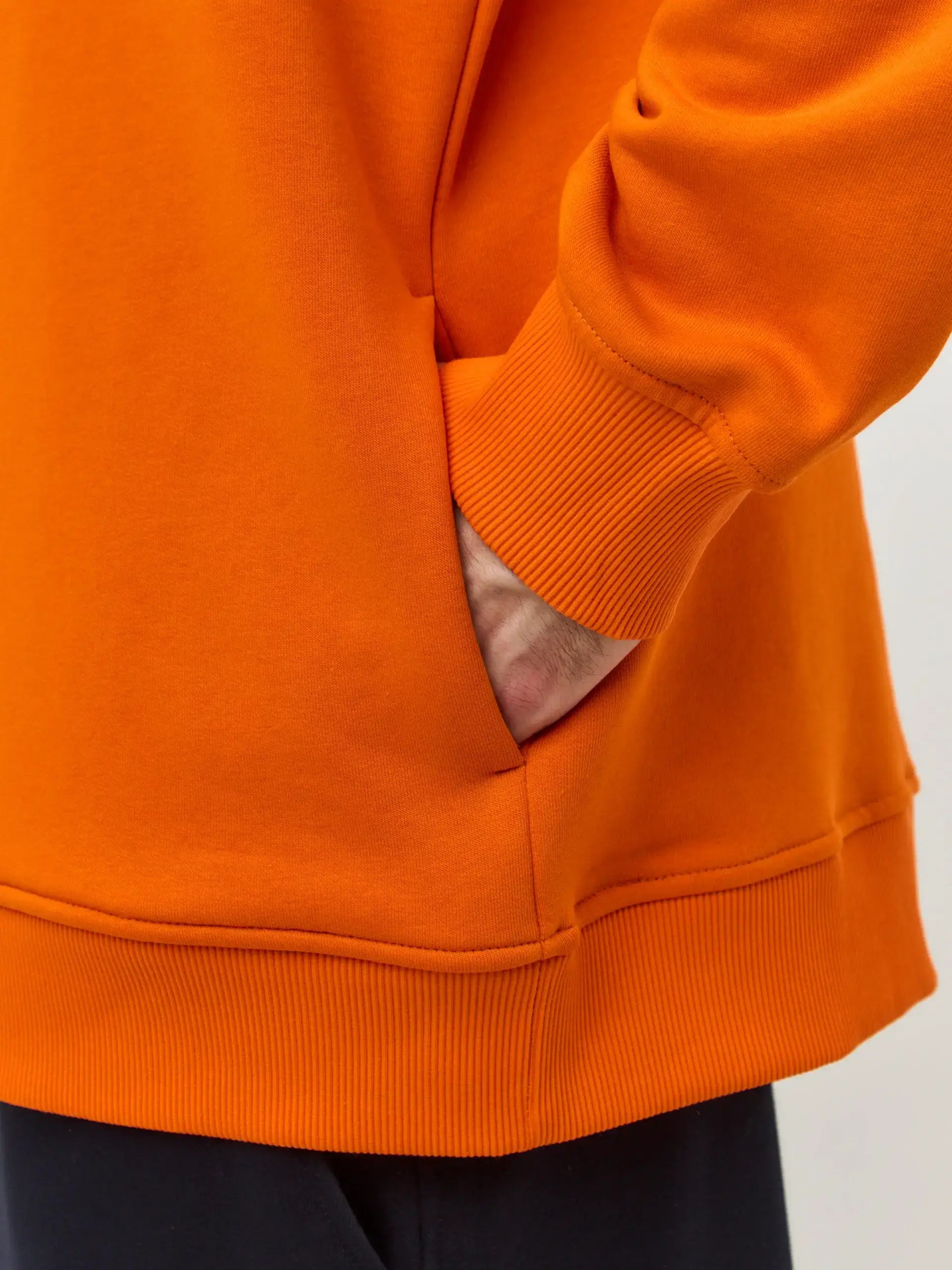 Orange Hoodie Snowboard Cat | Hoodie & sweatshirt For Cat Lovers