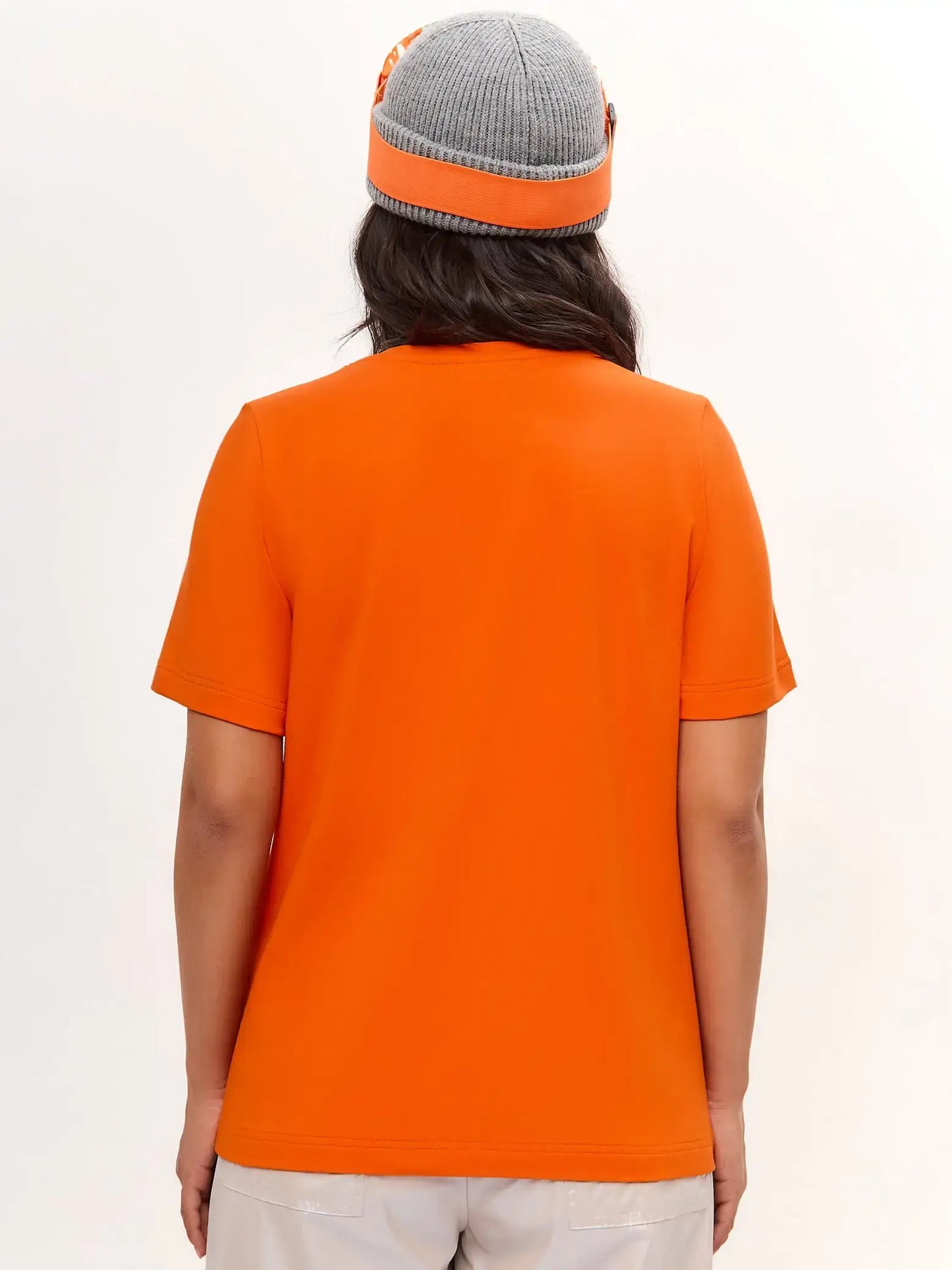 Orange T-shirt Snowboard Cat | T-shirt For Cat Lovers | Cat e Lolette
