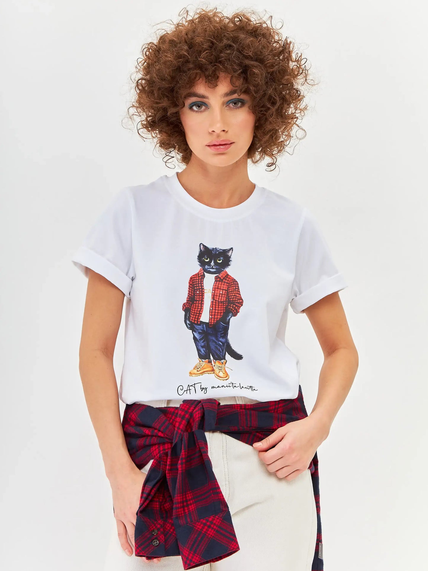 Pack of 2 T-shirts Country Cat | For Cat Lovers | Cat e Lolette