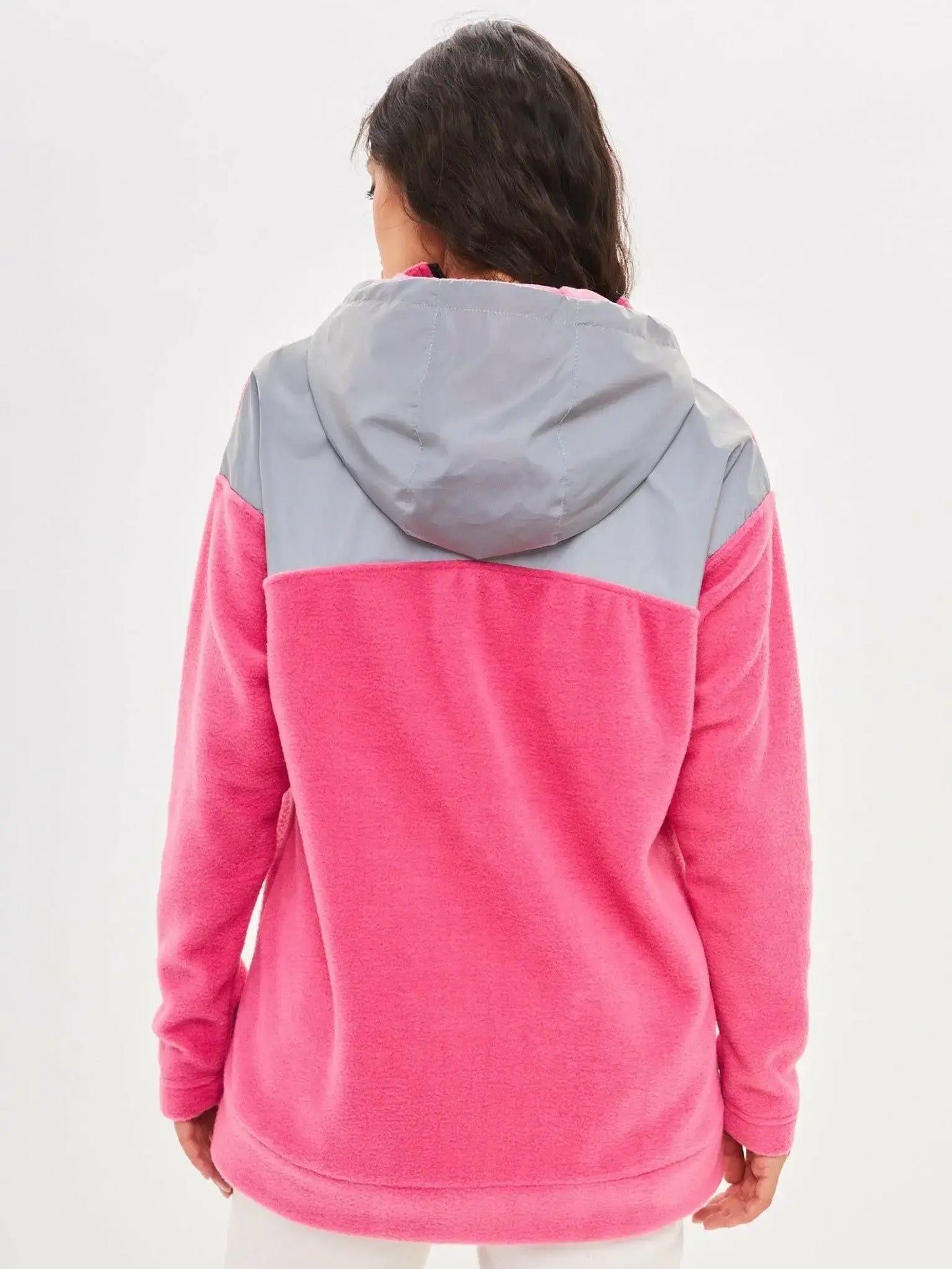 Pink Fleece Hoodie | Fleece (recycled) For Cat Lovers | Cat e Lolette