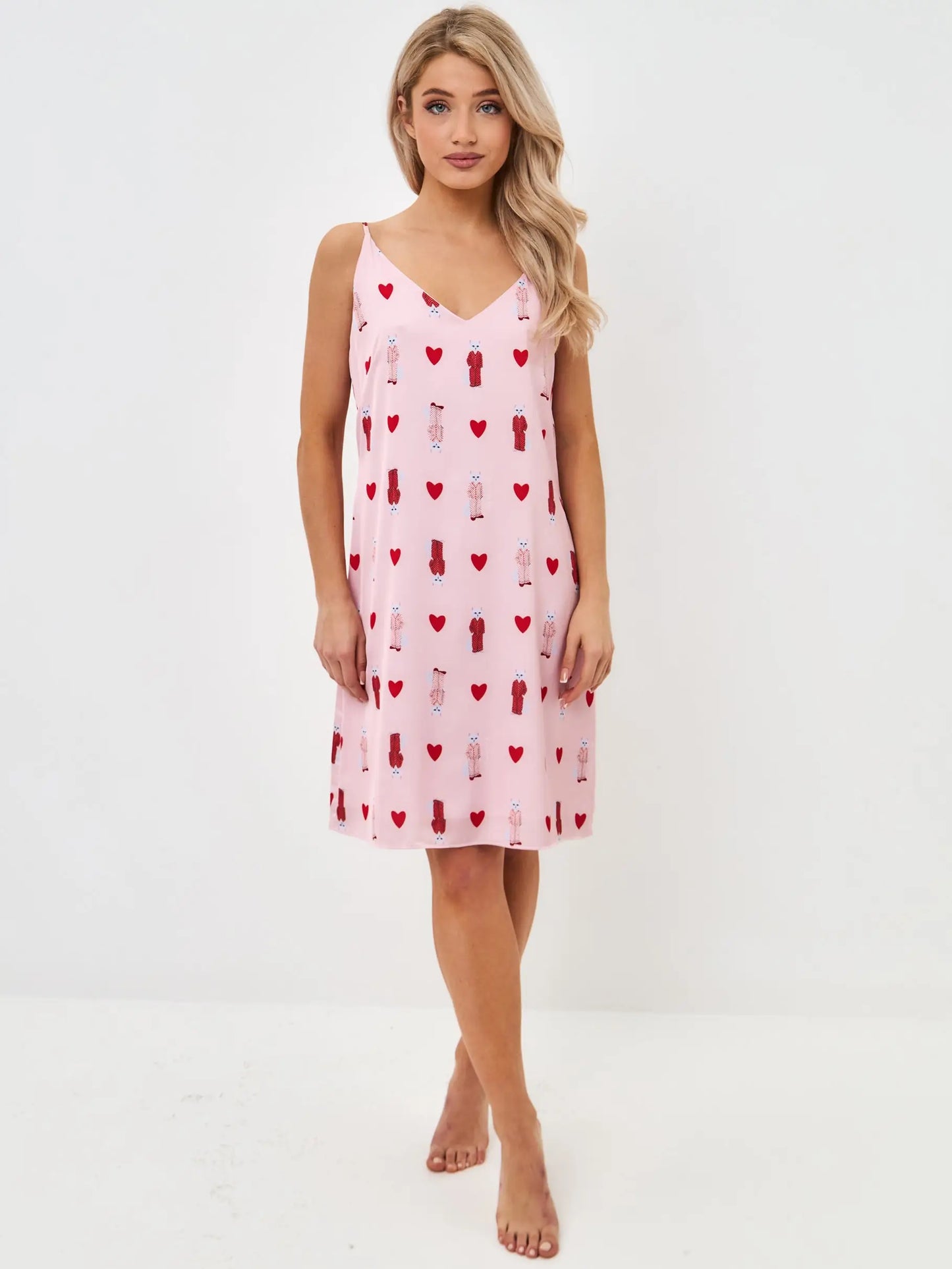 Pink Silk Loungewear | Loungewear For Cat Lovers | Cat e Lolette