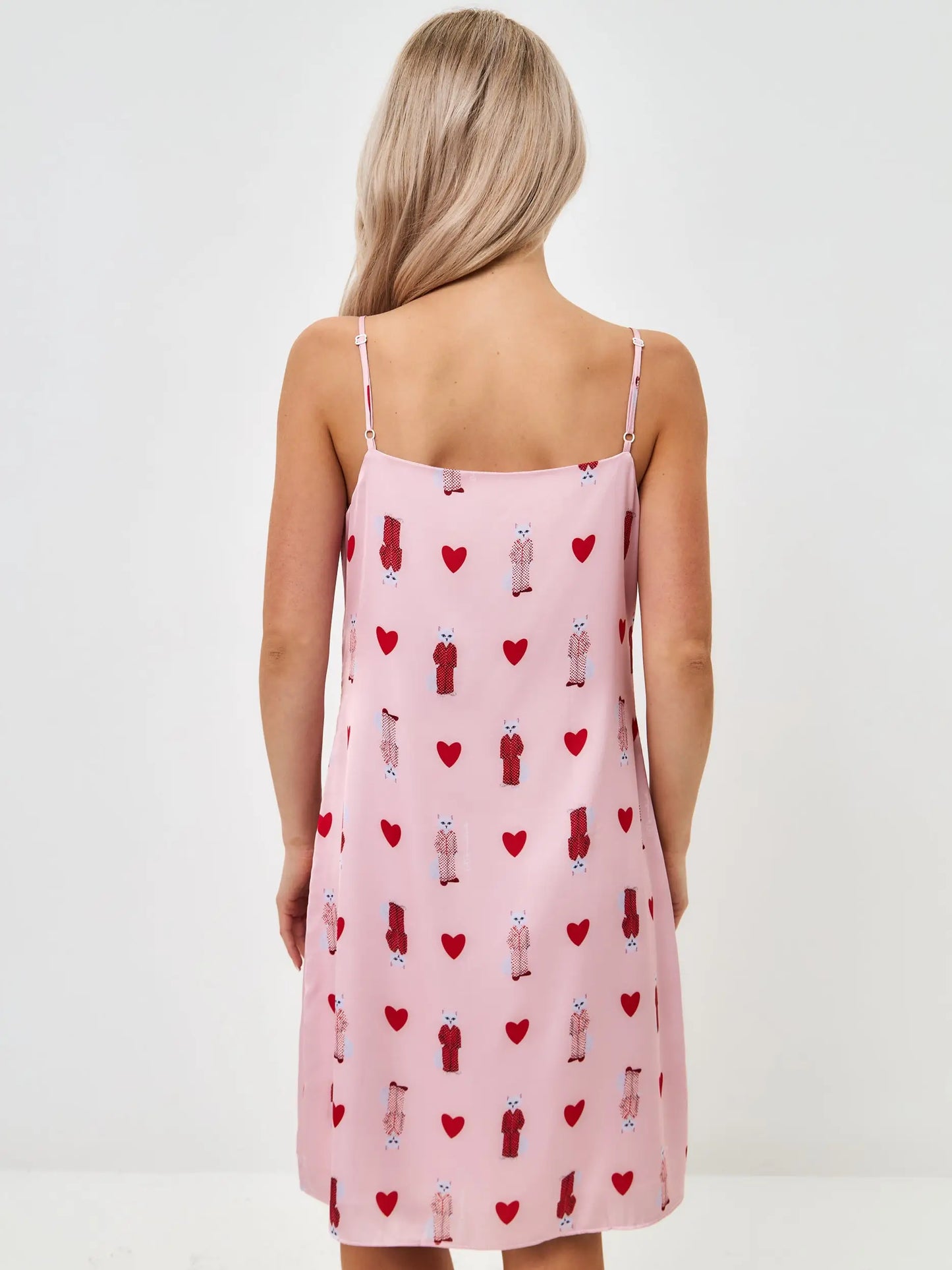 Pink Silk Loungewear | Loungewear For Cat Lovers | Cat e Lolette