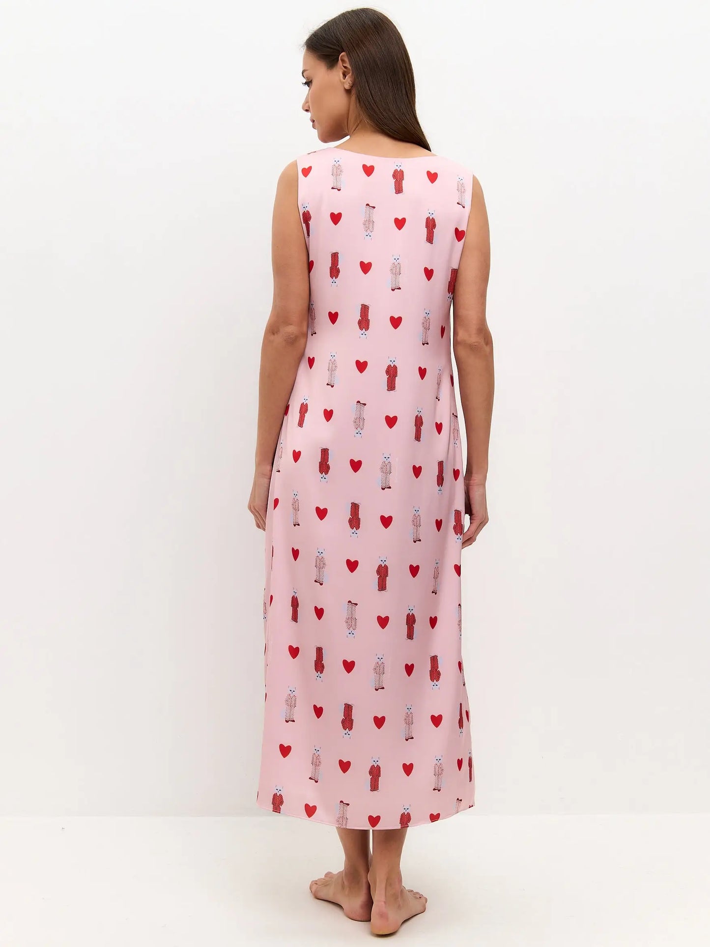 Pink Silk Loungewear | Loungewear For Cat Lovers | Cat e Lolette