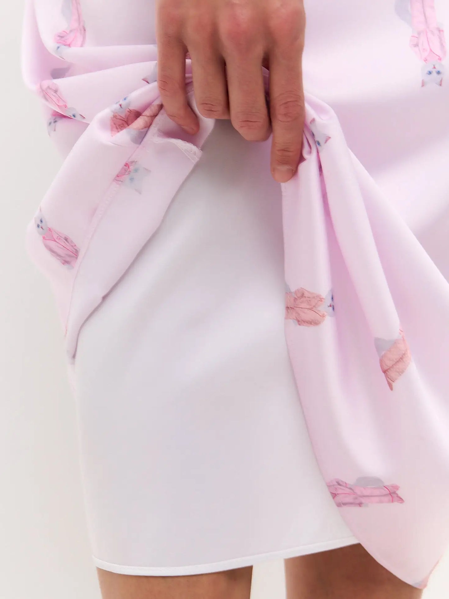 Pink Silk Loungewear | Loungewear For Cat Lovers | Cat e Lolette