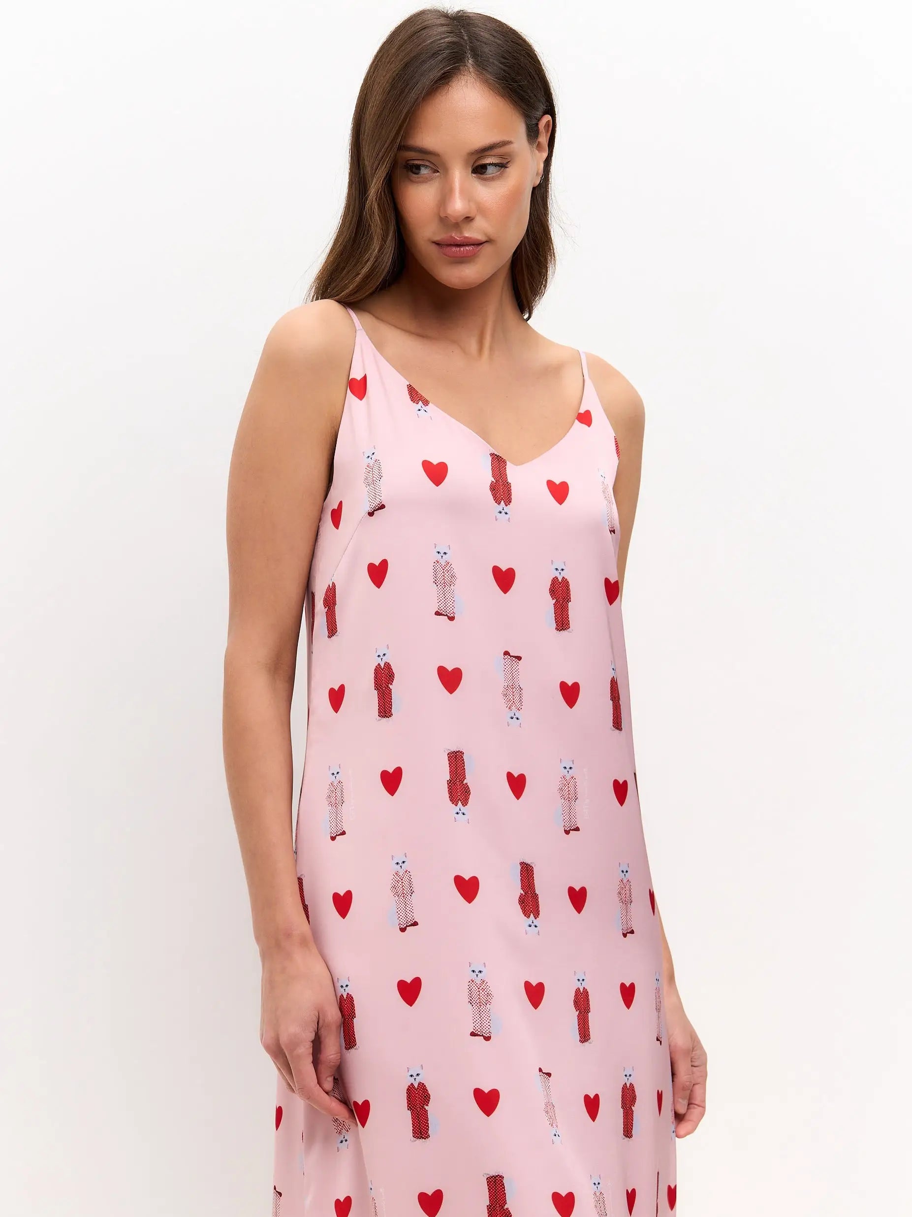 Pink Silk Loungewear | Loungewear For Cat Lovers | Cat e Lolette