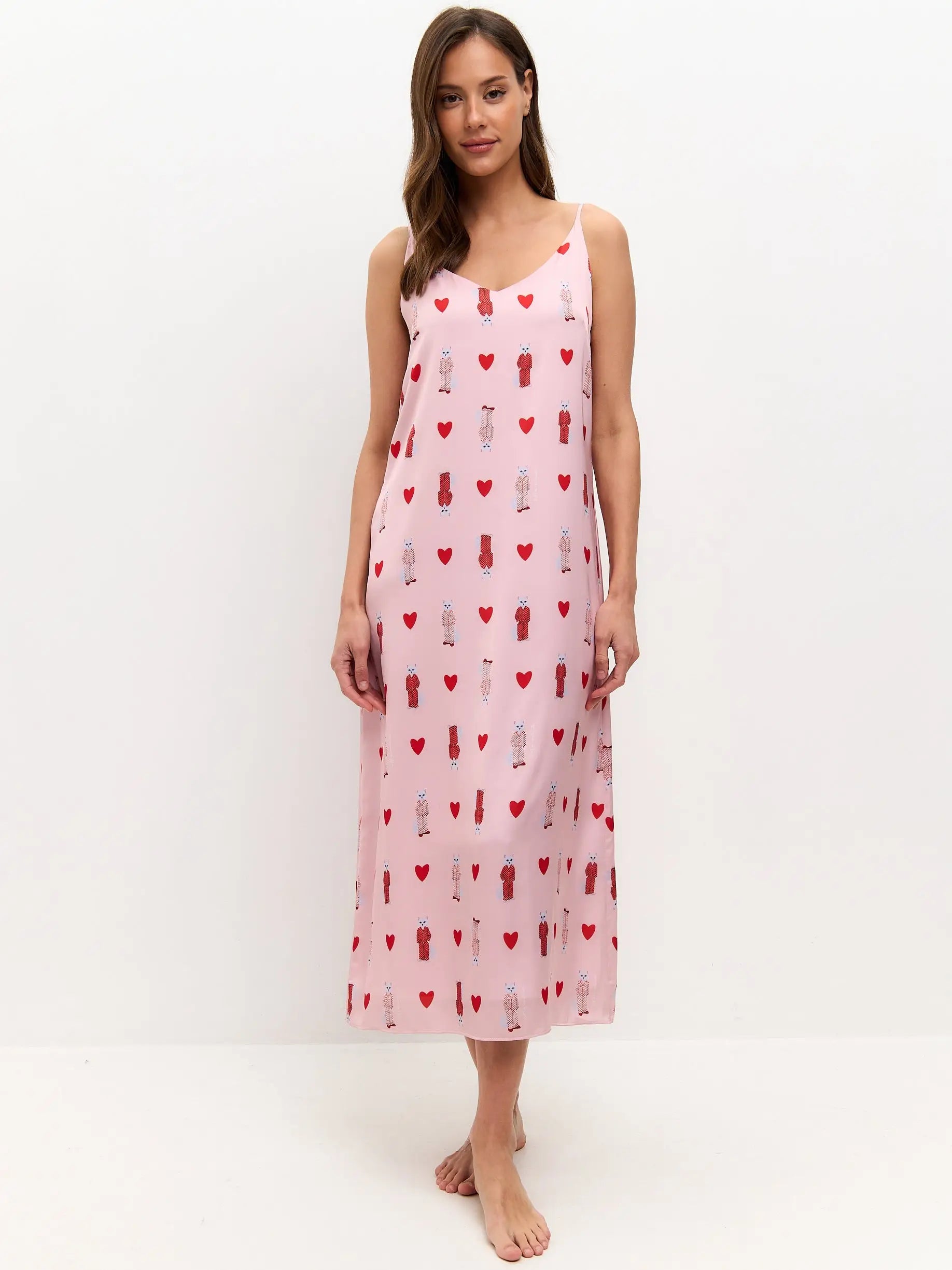 Pink Silk Loungewear | Loungewear For Cat Lovers | Cat e Lolette