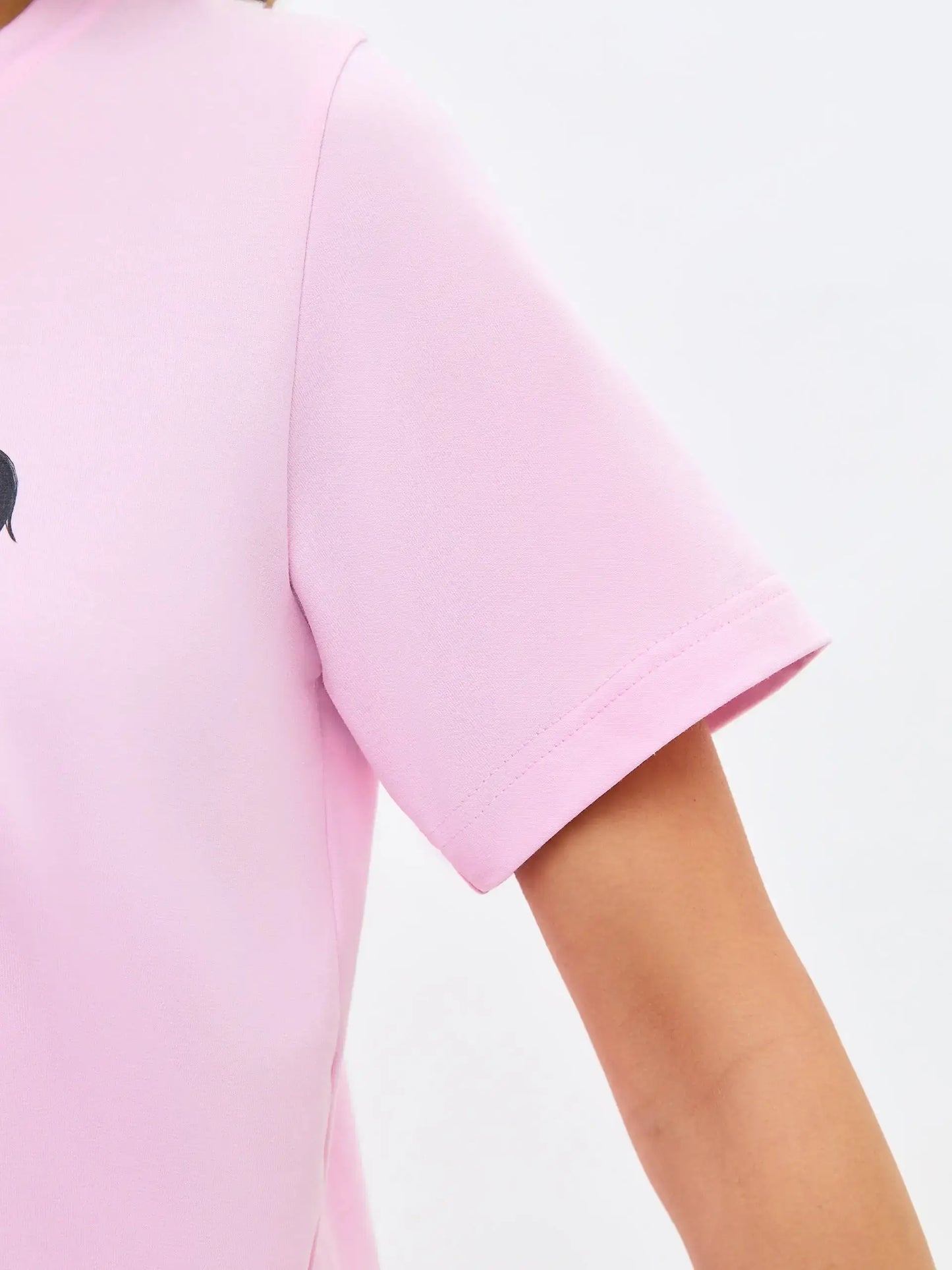 Pink T-shirt White Rider Cat | T-shirt For Cat Lovers | Cat e Lolette