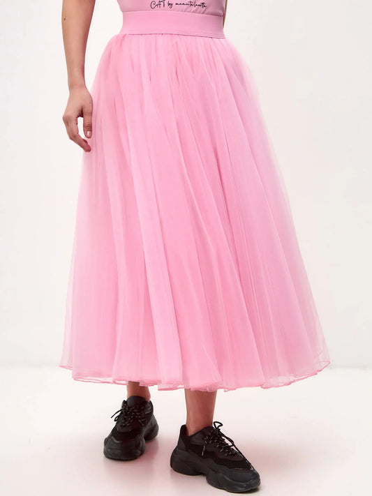 Pink Tulle Skirt Princess | Bottom For Cat Lovers | Cat e Lolette