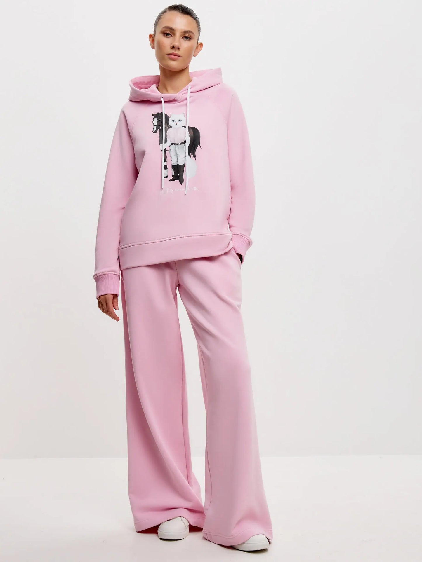 Pink Women’s Sweatpants | Bottom For Cat Lovers | Cat e Lolette