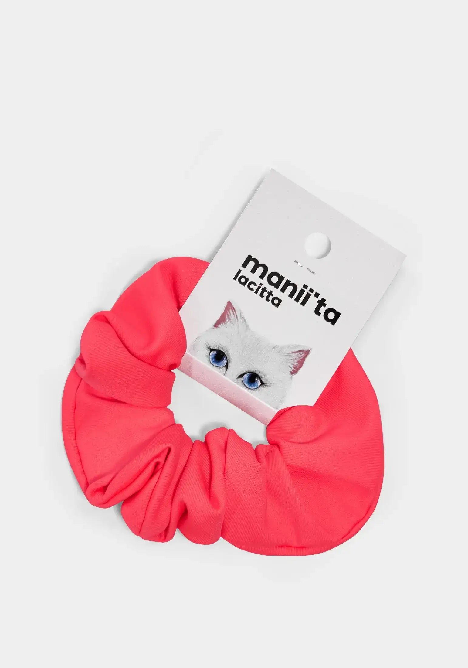Red Sport Scrunchy | For Cat Lovers | Cat e Lolette