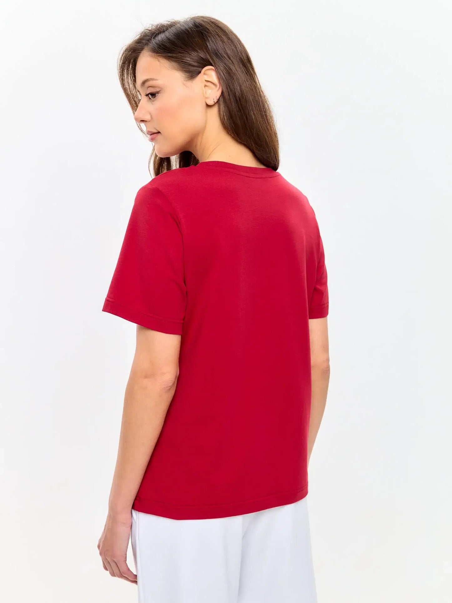 Red T-shirt Coffee Cat | T-shirt For Cat Lovers | Cat e Lolette