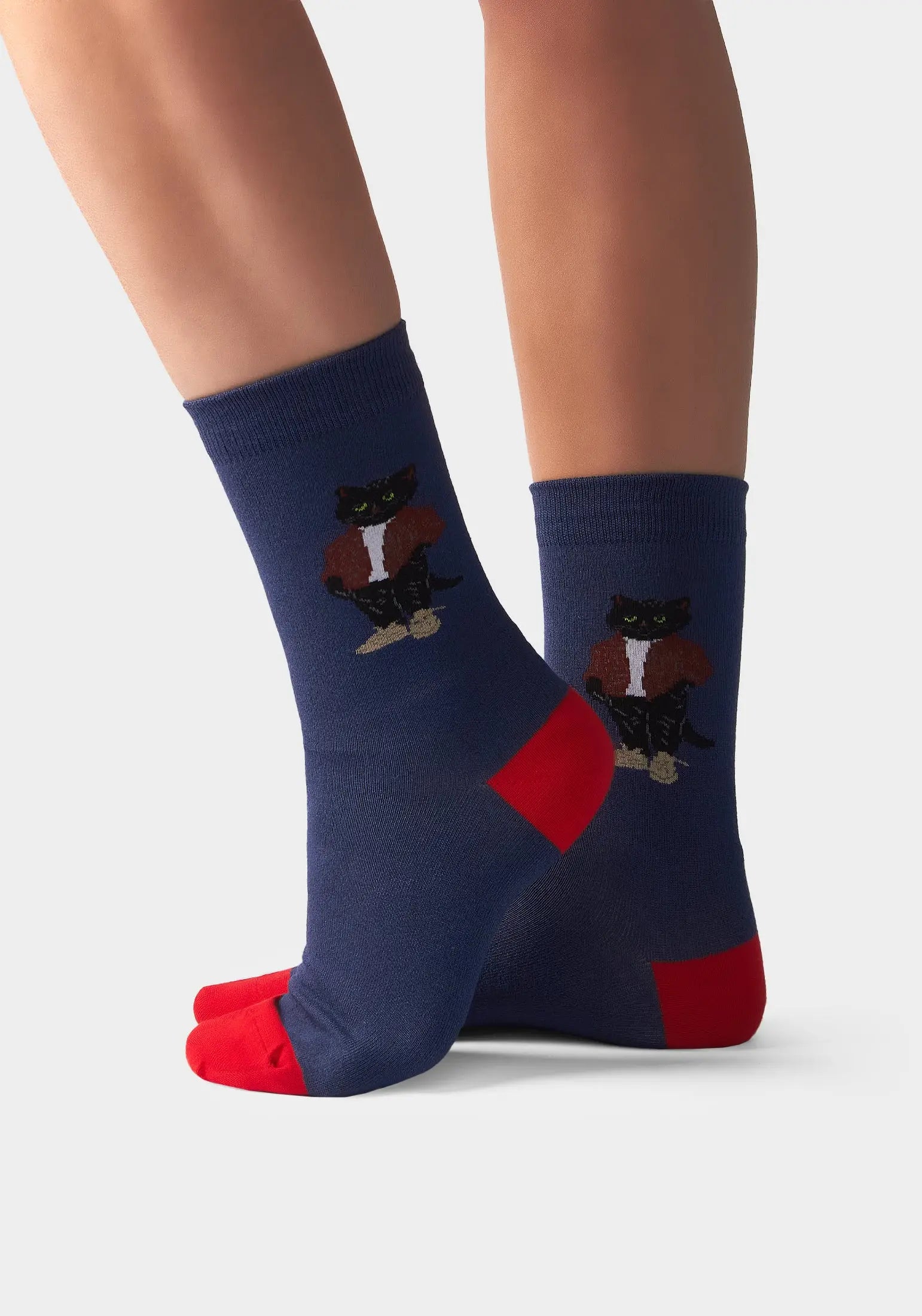Set of Socks Country Cat | For Cat Lovers | Cat e Lolette